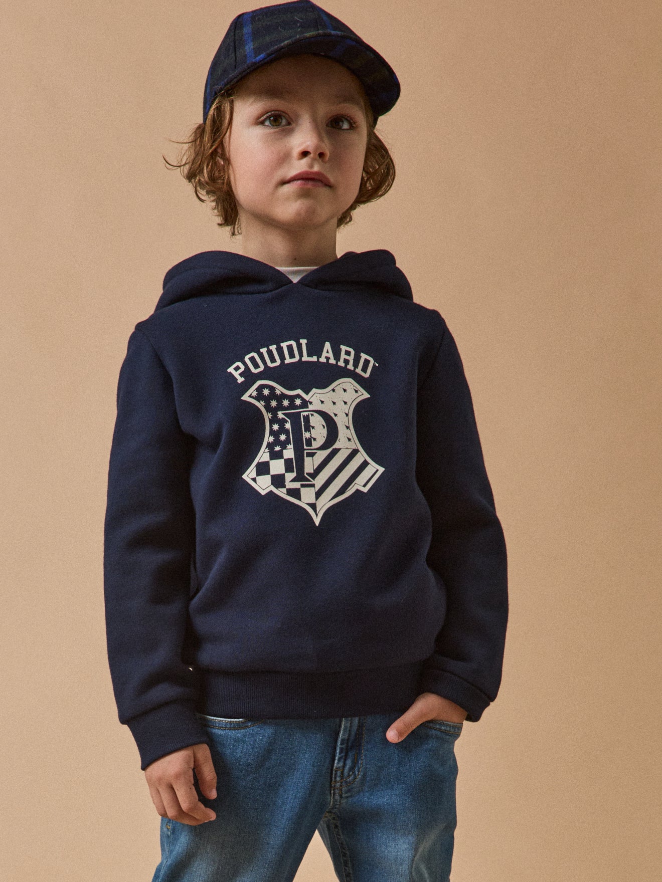 Kinder-Sweatshirt mit Kapuze aus der Harry Potter Kollektion