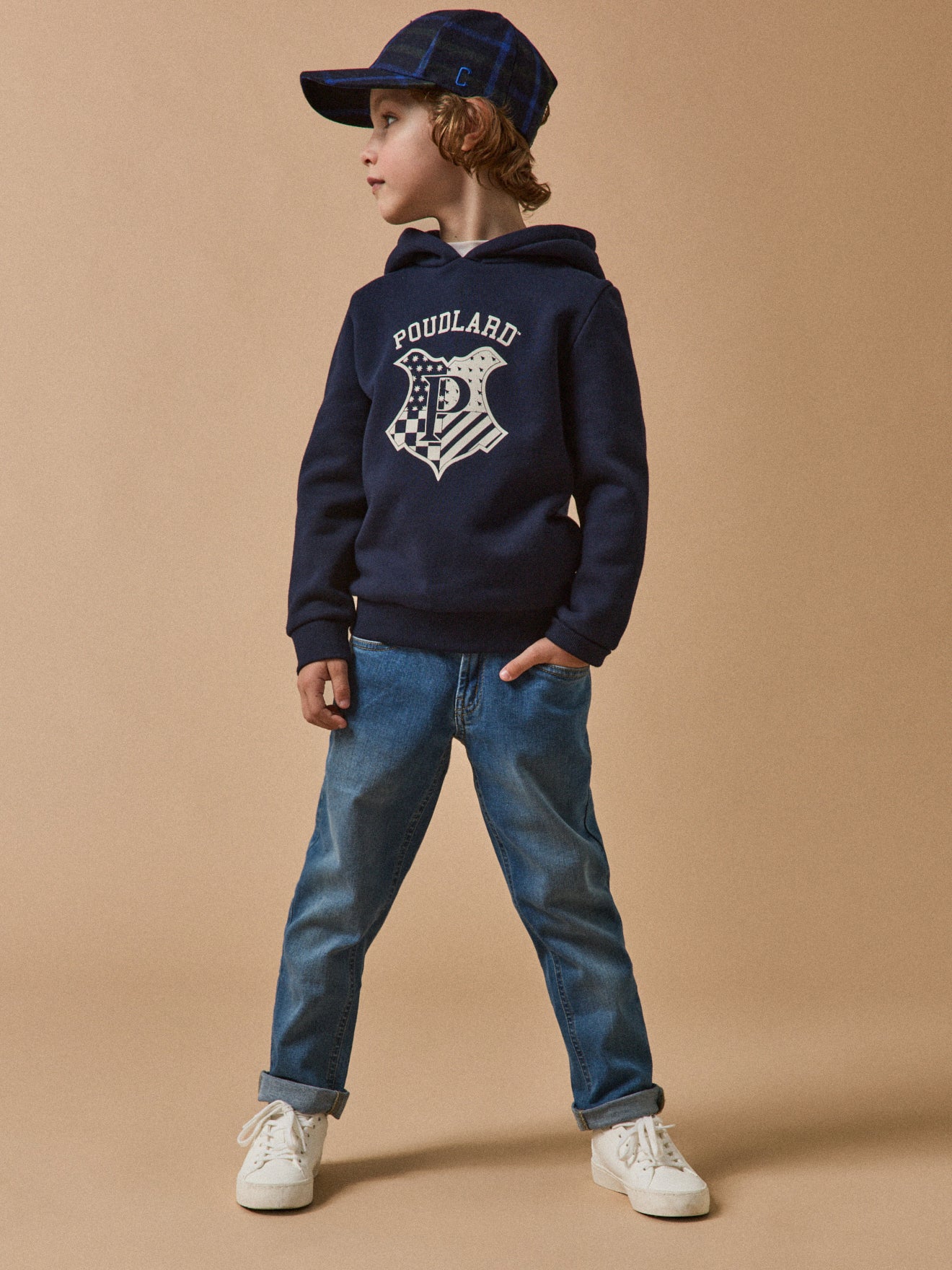 Kinder-Sweatshirt mit Kapuze aus der Harry Potter Kollektion