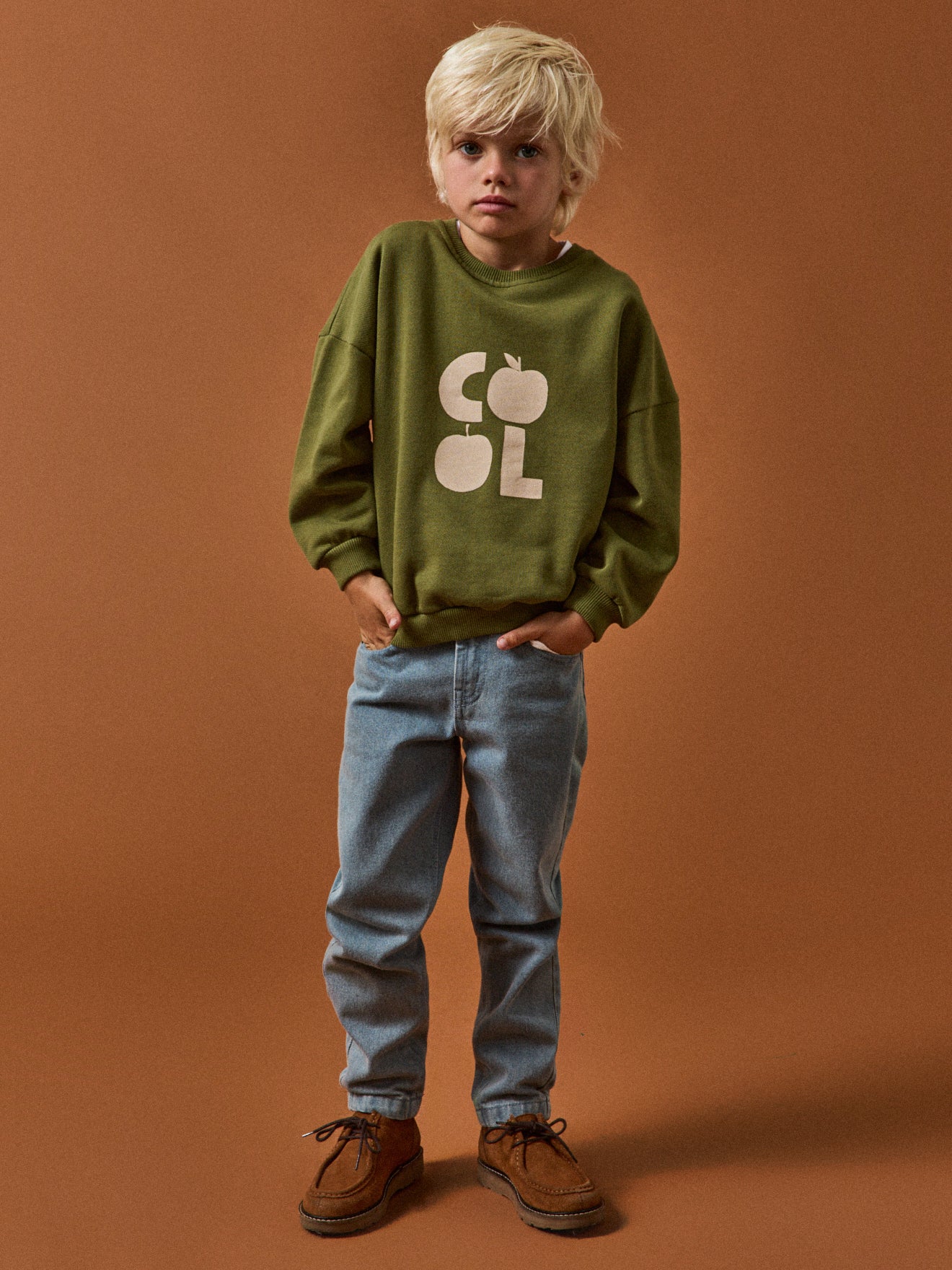 Jungen-Sweatshirt BALLOON – Kollektion von Cyrillus X Apaches