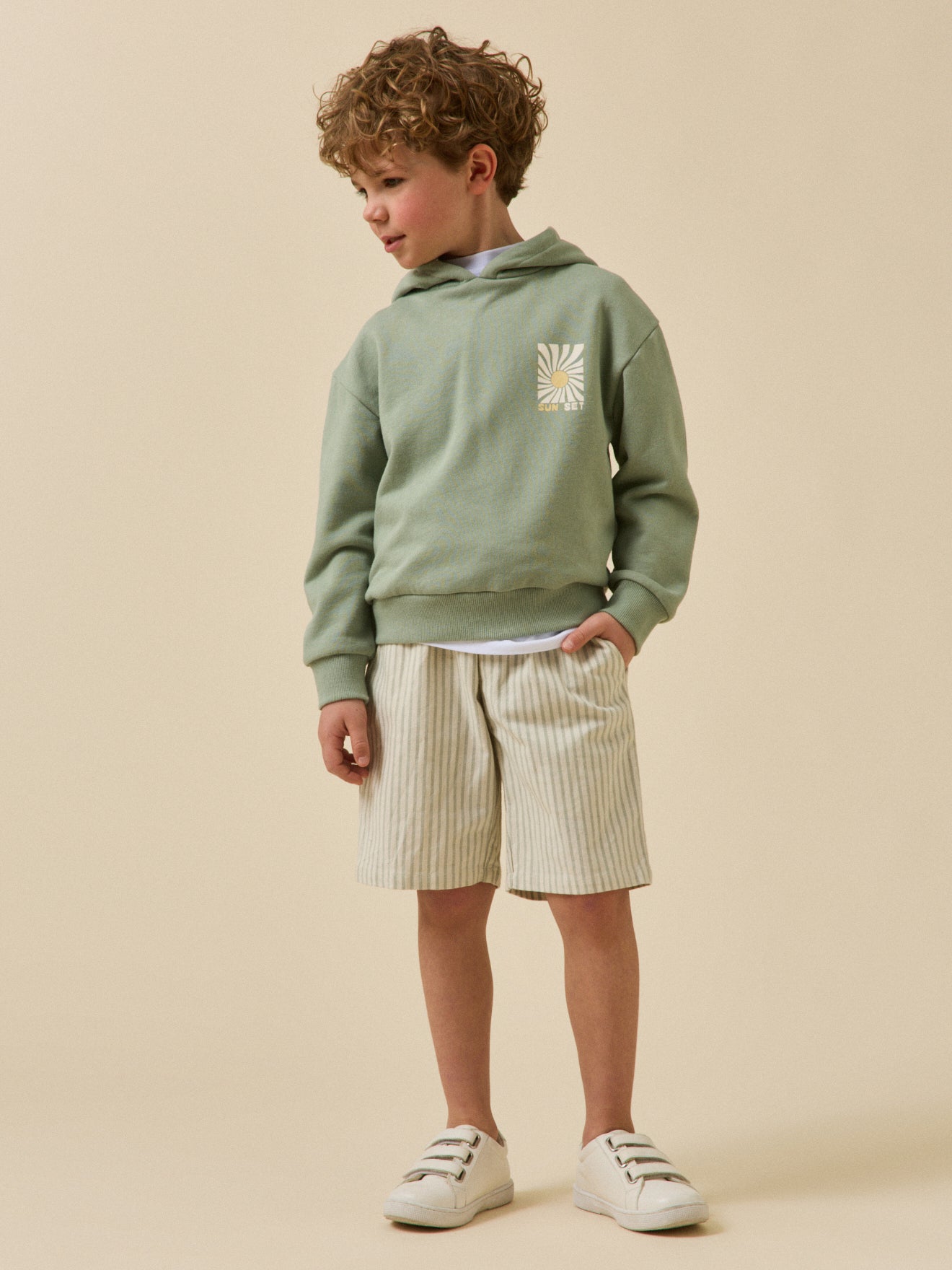 Sweat à capuche Garçon - Coton biologique