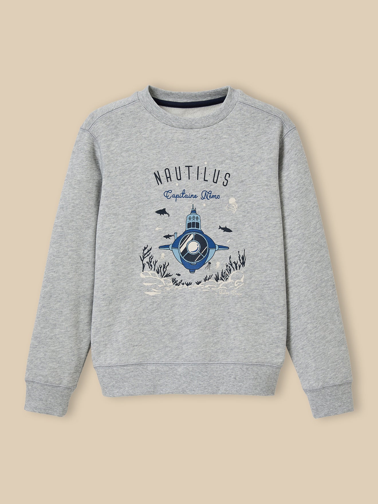 Kinder-Sweatshirt aus der Jules Verne Kollektion – Bio-Baumwolle