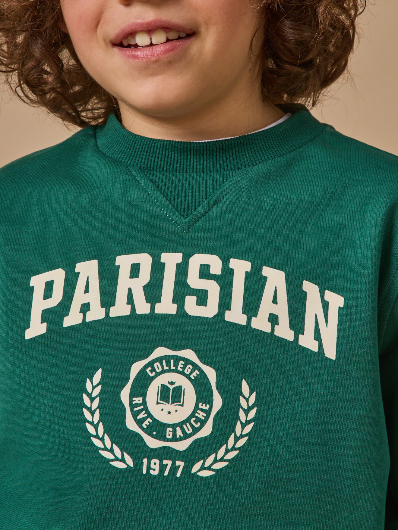 Sweat imprimé Garçon - coton biologique