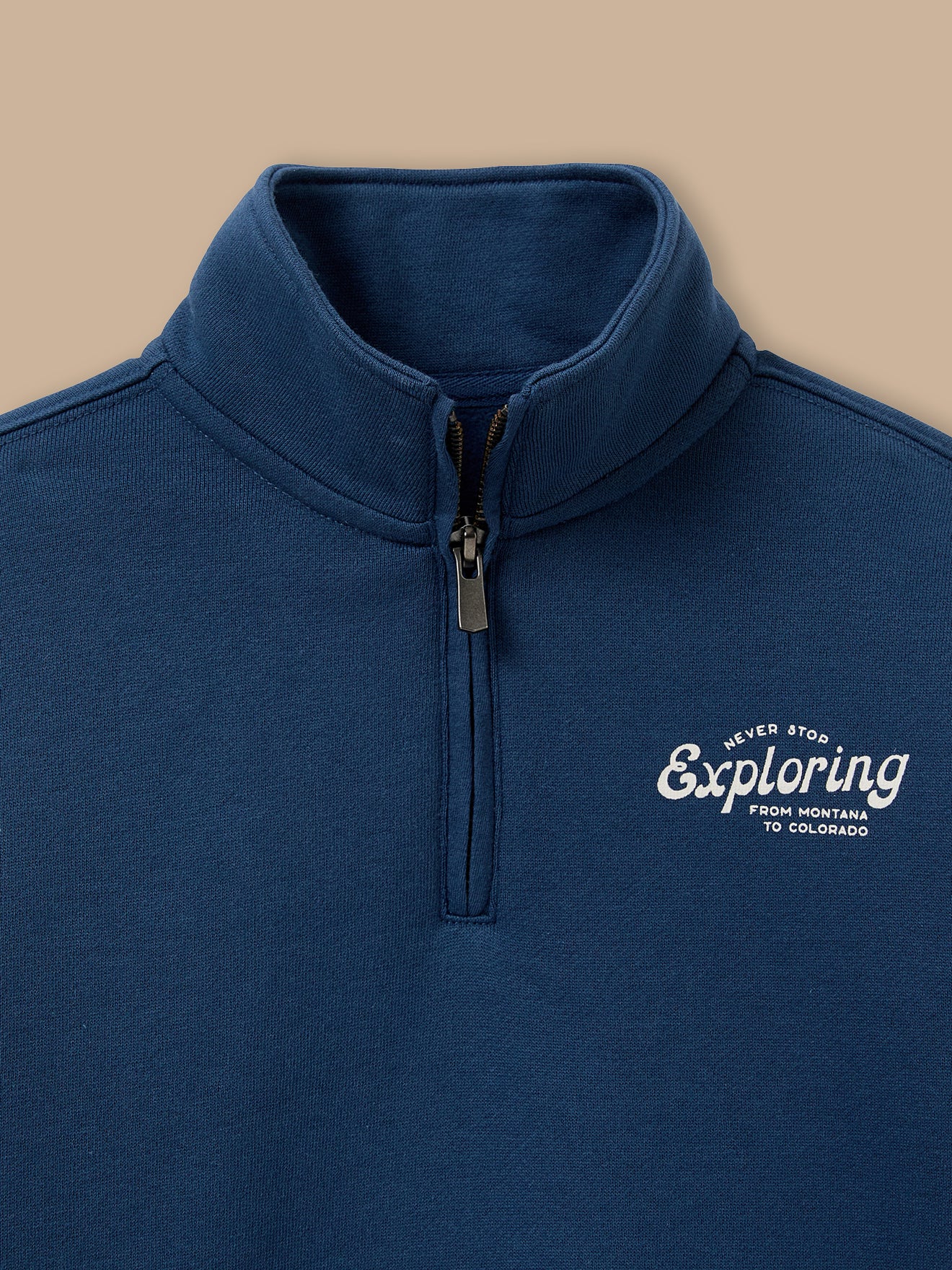 Sweat col montant Garçon