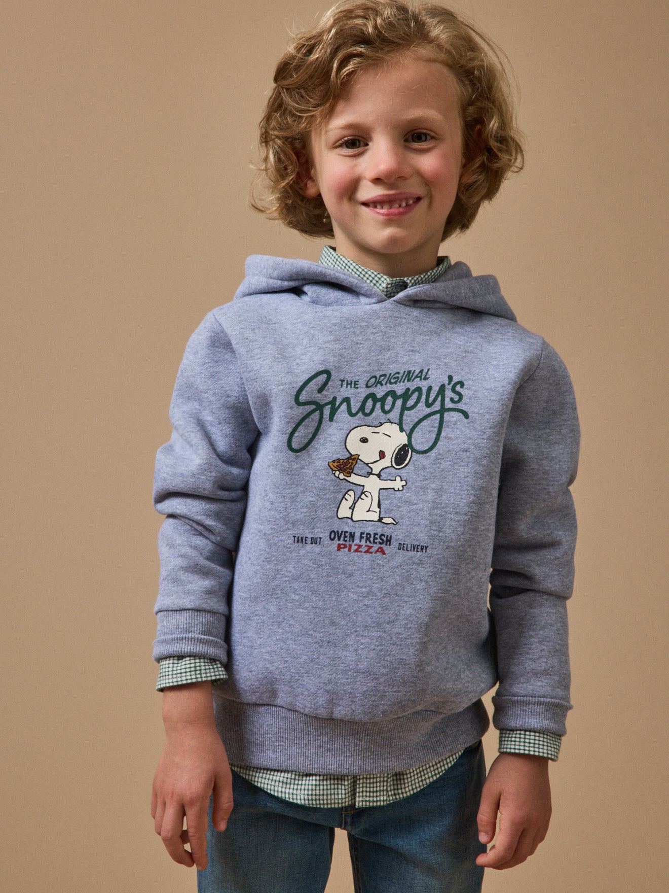 Sweat à capuche Enfant Cyrillus X PEANUTS™- Collection Snoopy