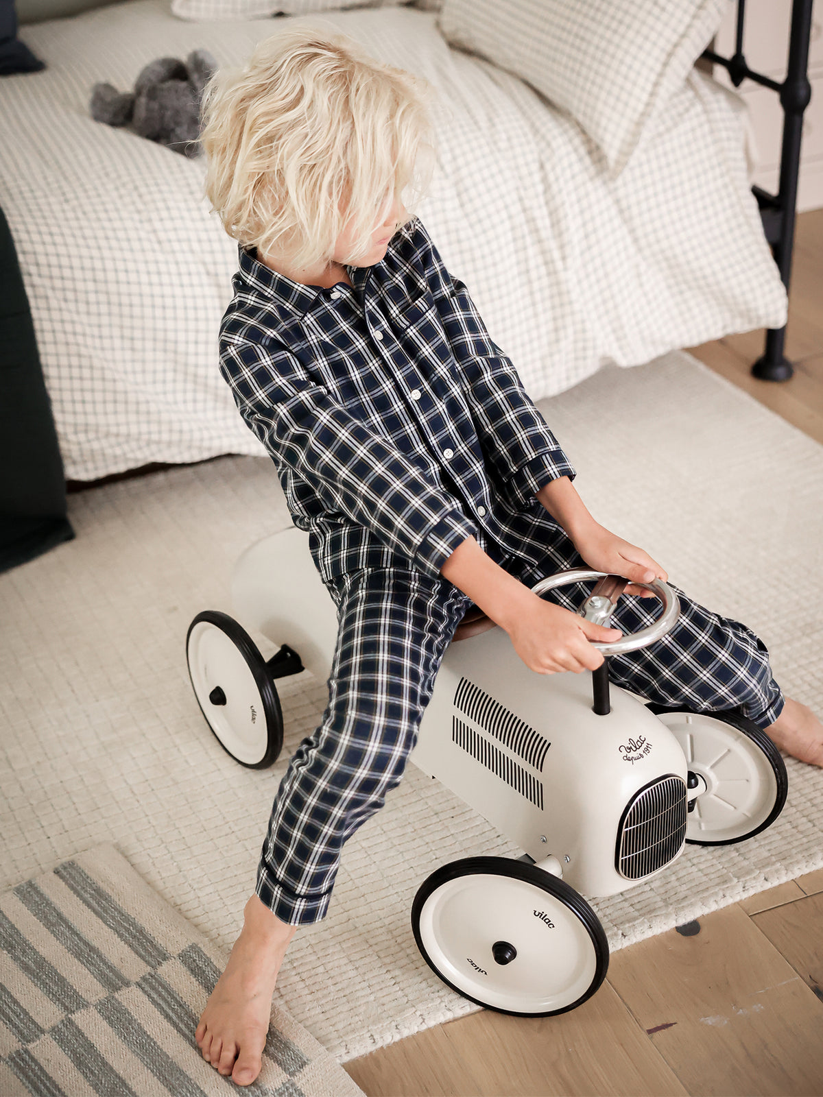 Pyjama à carreaux Garçon
