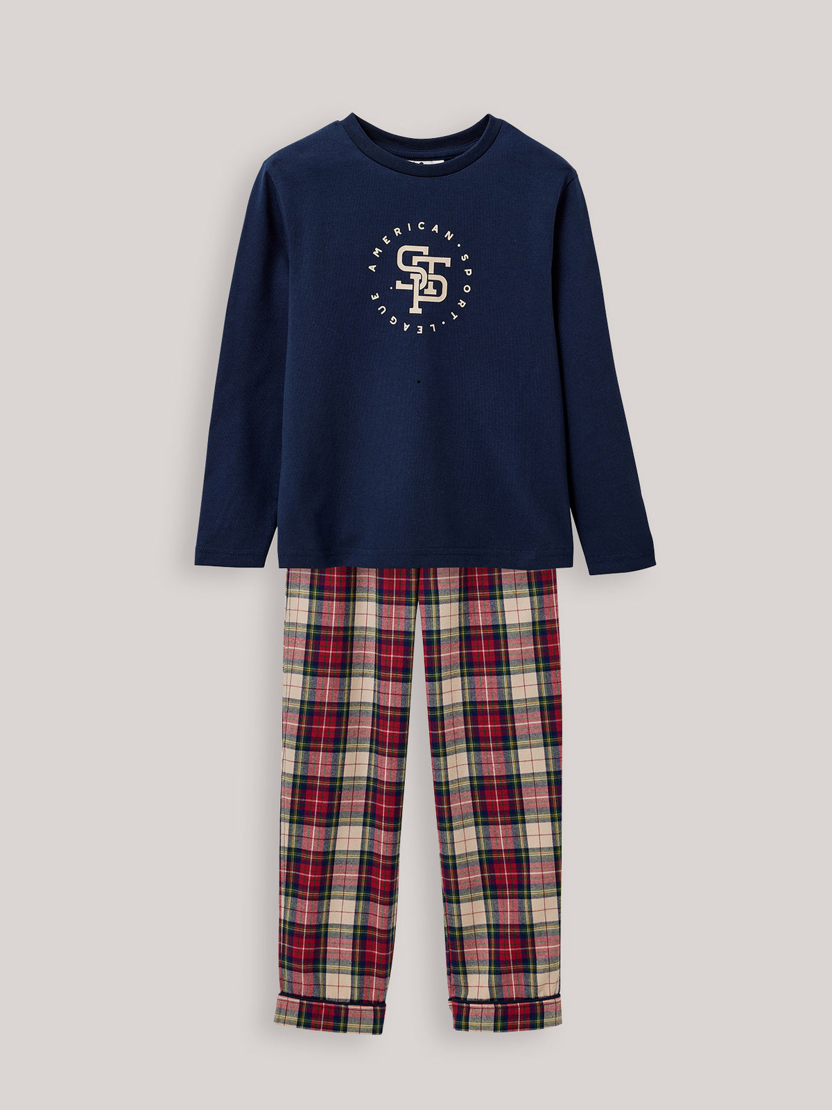 Jungen-Pyjama aus Mischgewebe