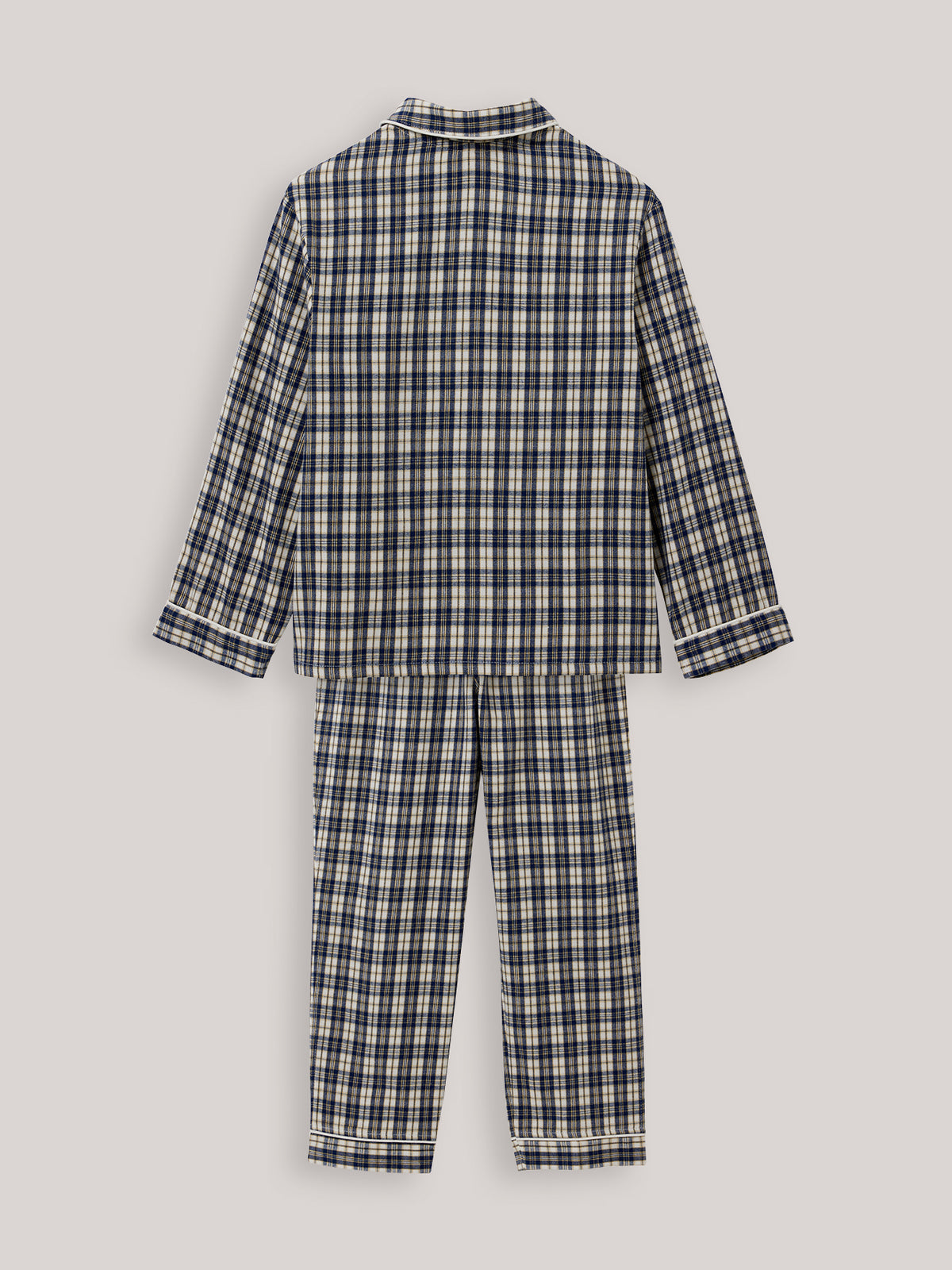 Jungen-Pyjama mit Karomuster