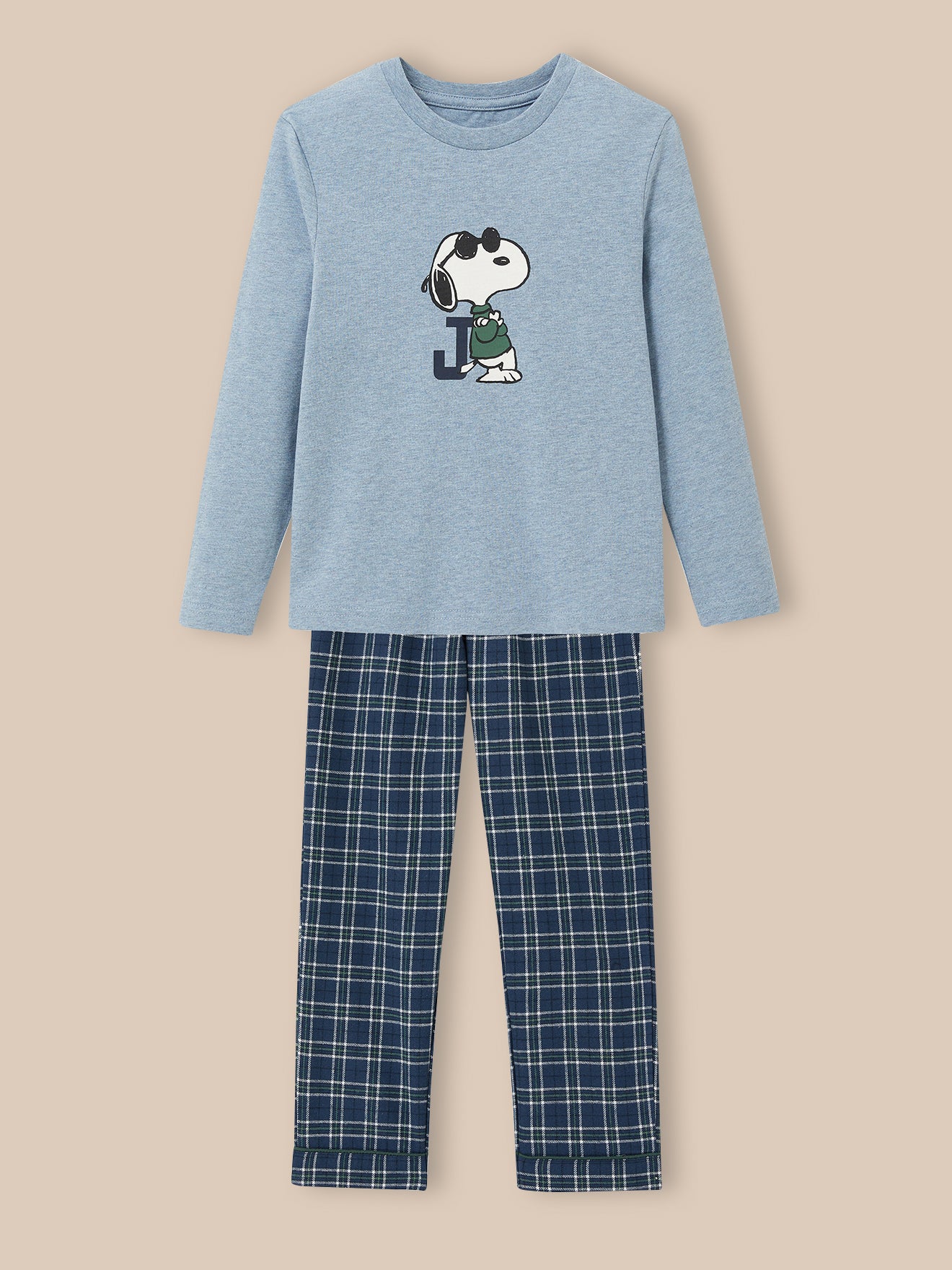Kinder-Pyjama Cyrillus X PEANUTS™ – Snoopy Kollektion