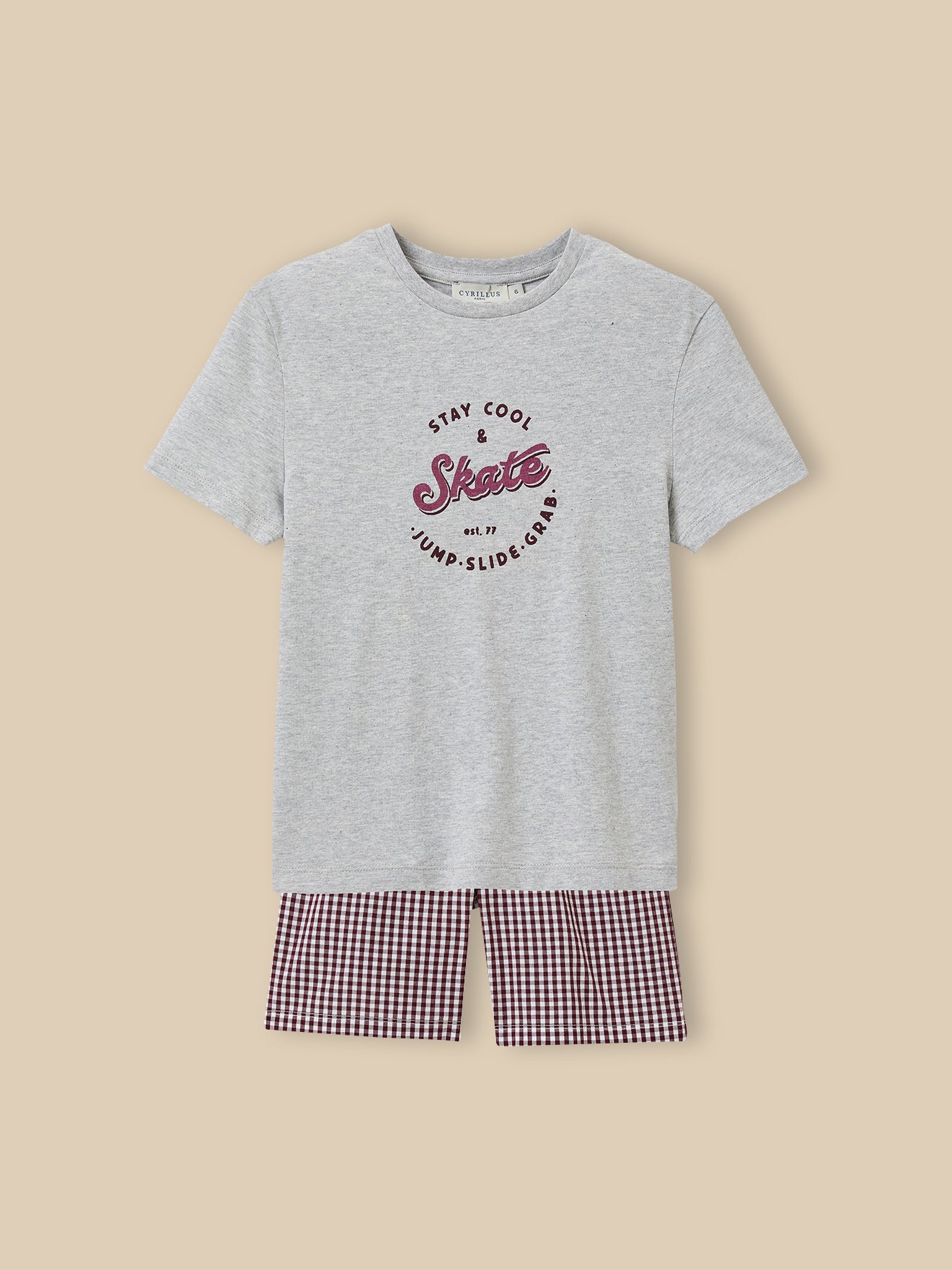 Pyja-short Garçon - Coton biologique