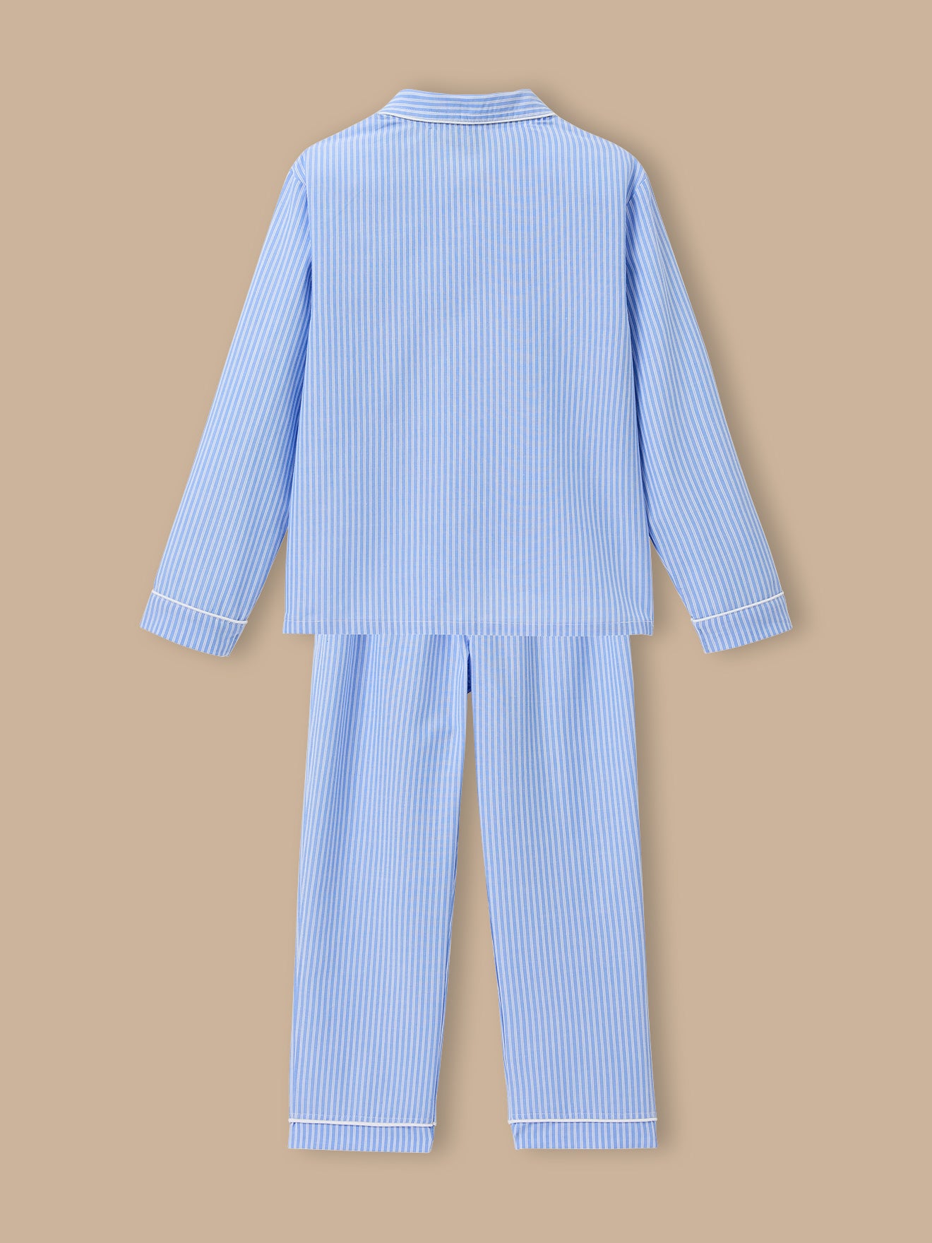 Jungen-Pyjama mit Streifenmuster im Grossvater-Look
