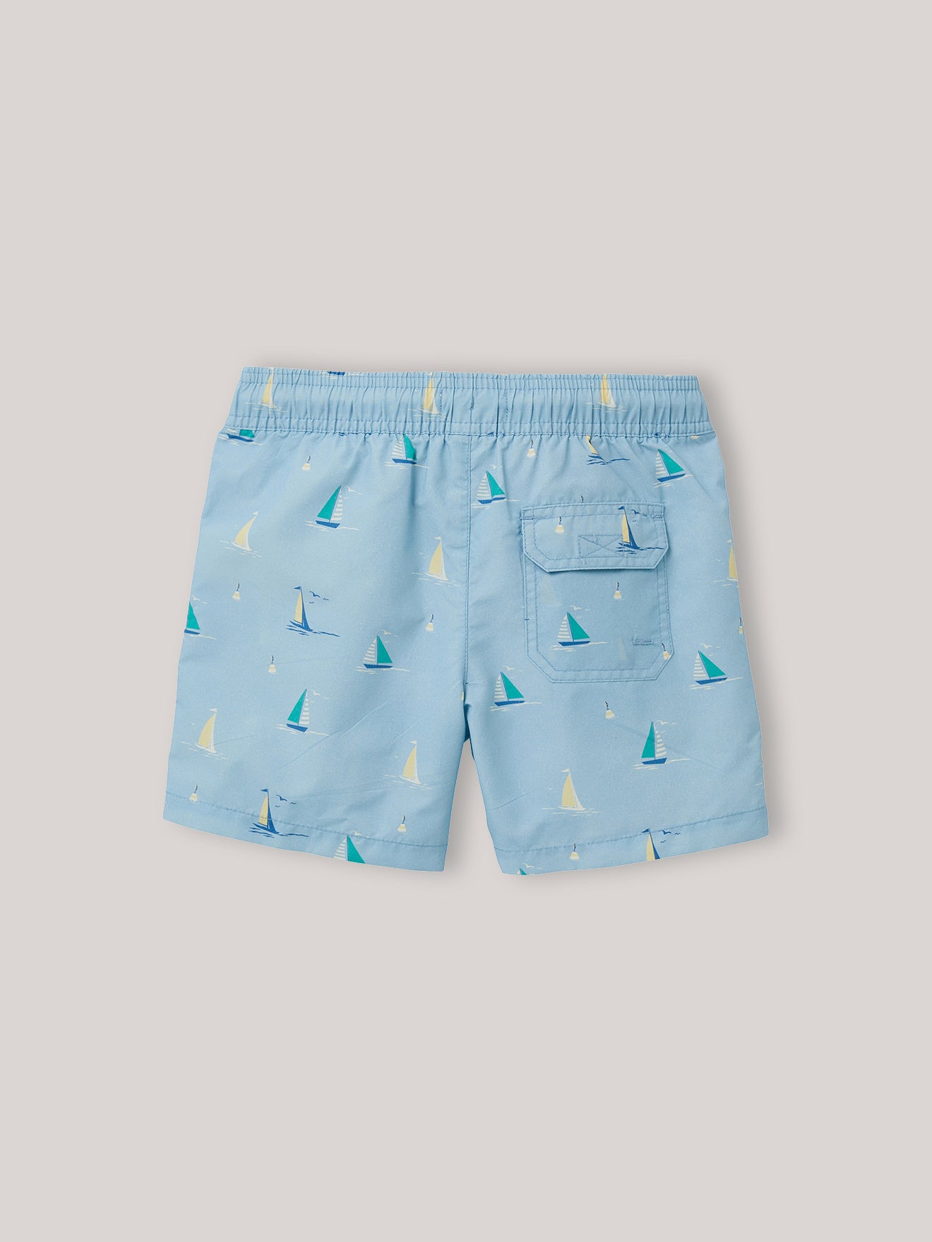 Short de bain "voiliers" Garçon