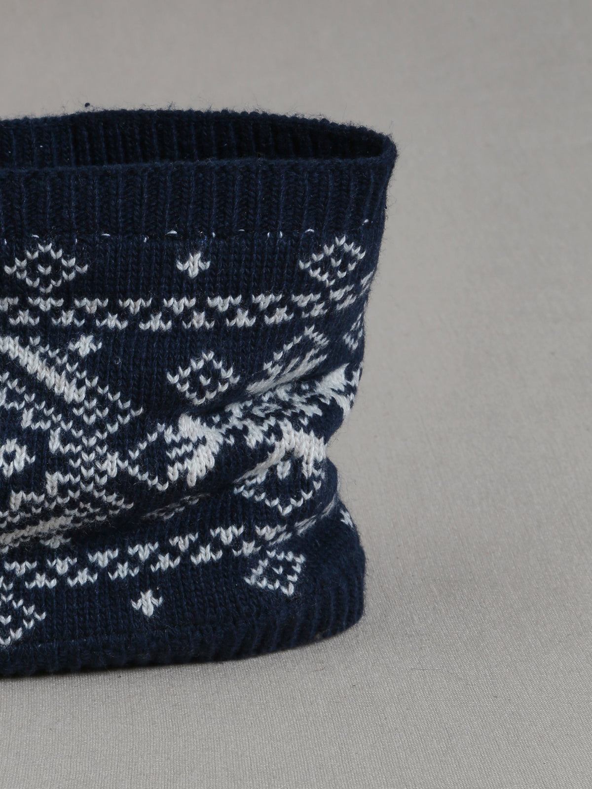 Snood jacquard Garçon en laine RWS