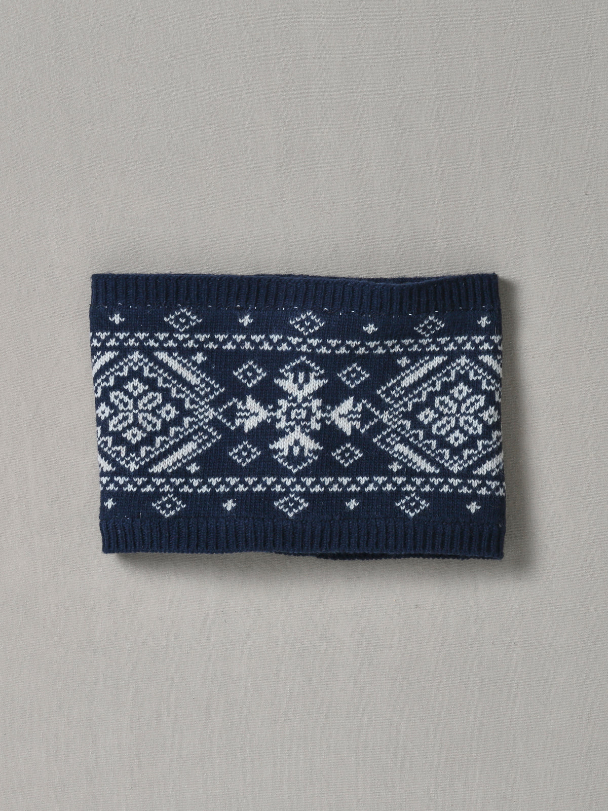Snood jacquard Garçon en laine RWS