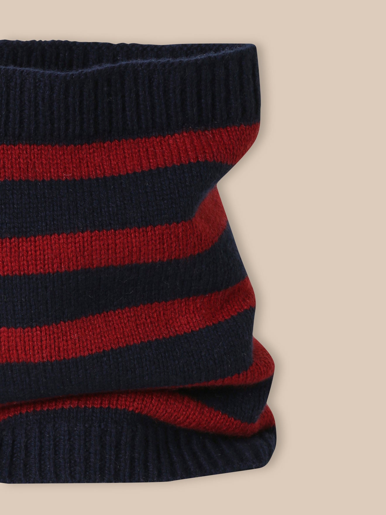 Snood rayé laine Garçon