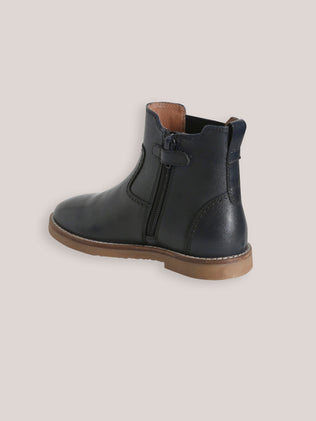 Jungen Chelsea-Boots aus Leder