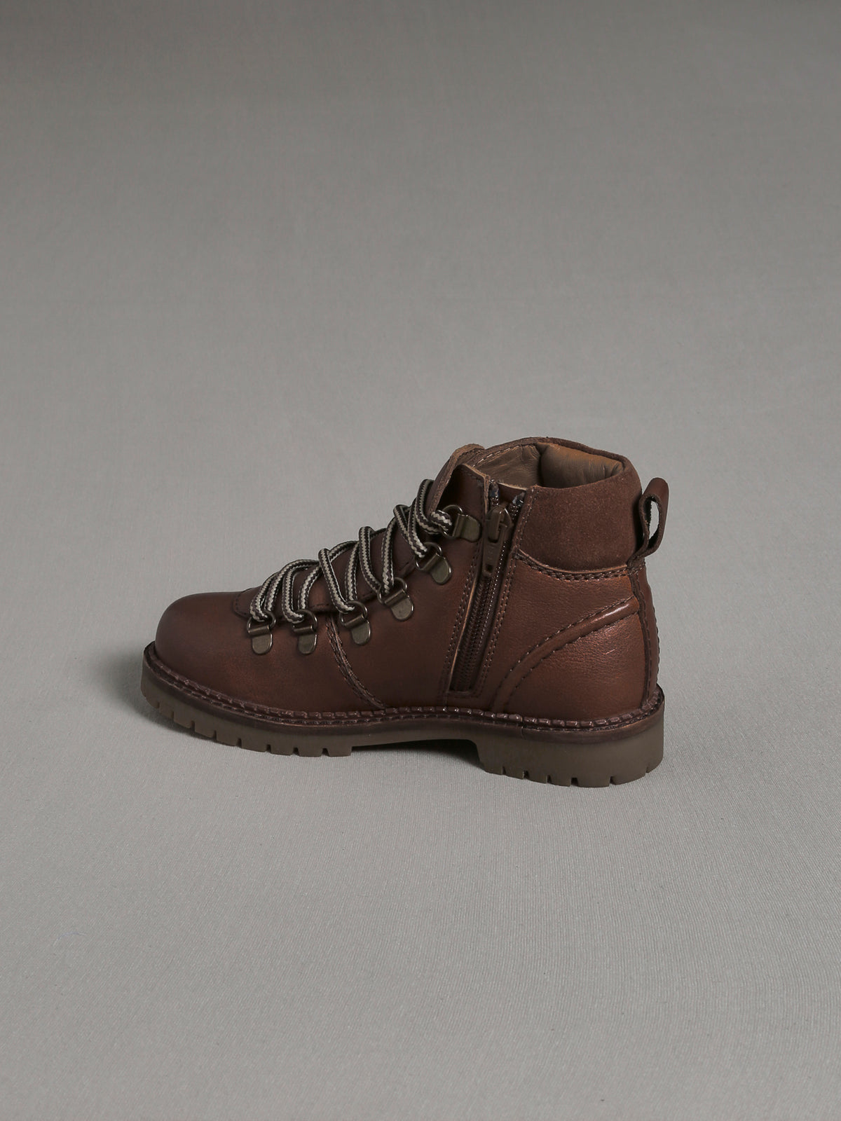 Hohe Jungen-Boots aus Leder