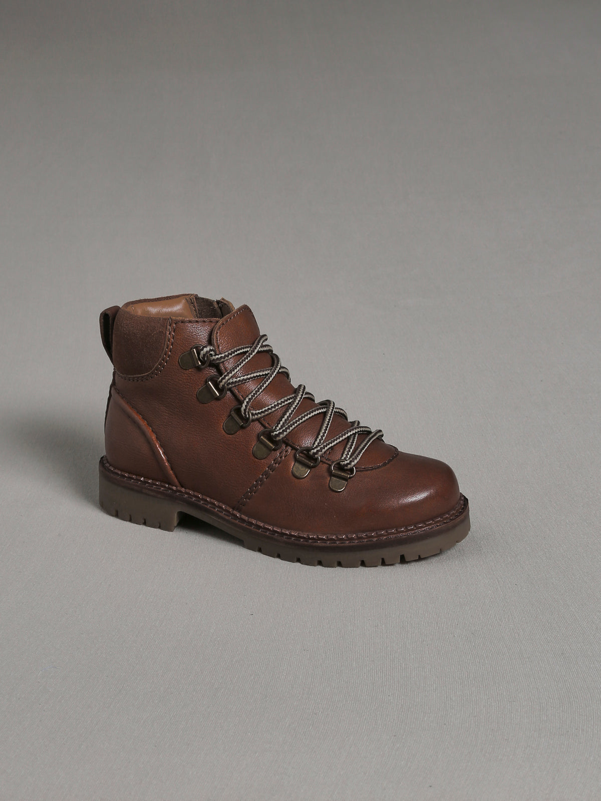 Hohe Jungen-Boots aus Leder