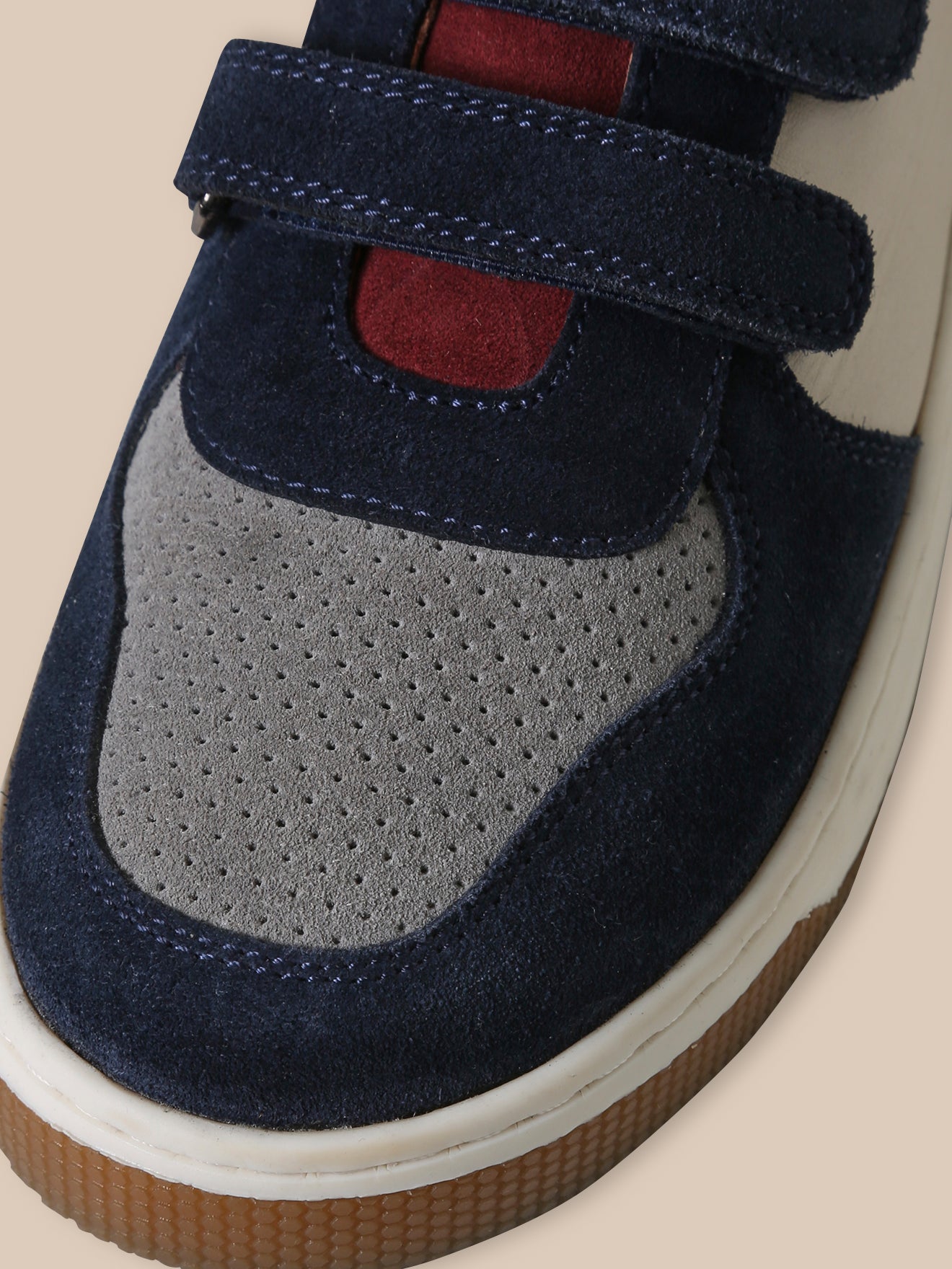 Baskets en cuir Garçon