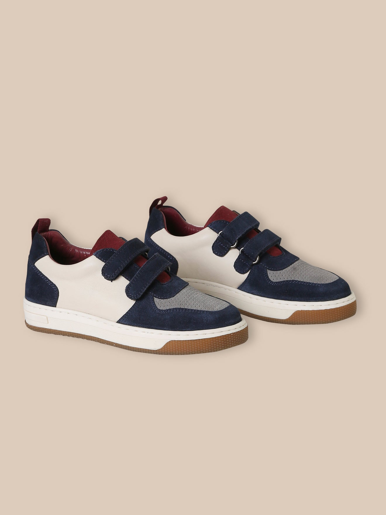 Baskets en cuir Garçon