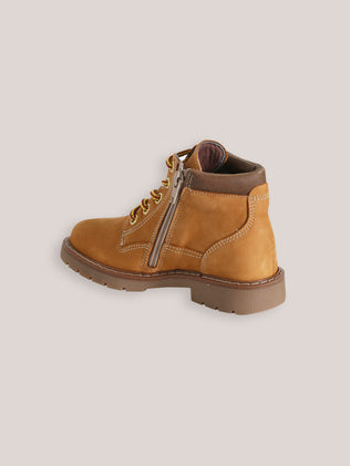 Bottines en cuir nubuck Garçon