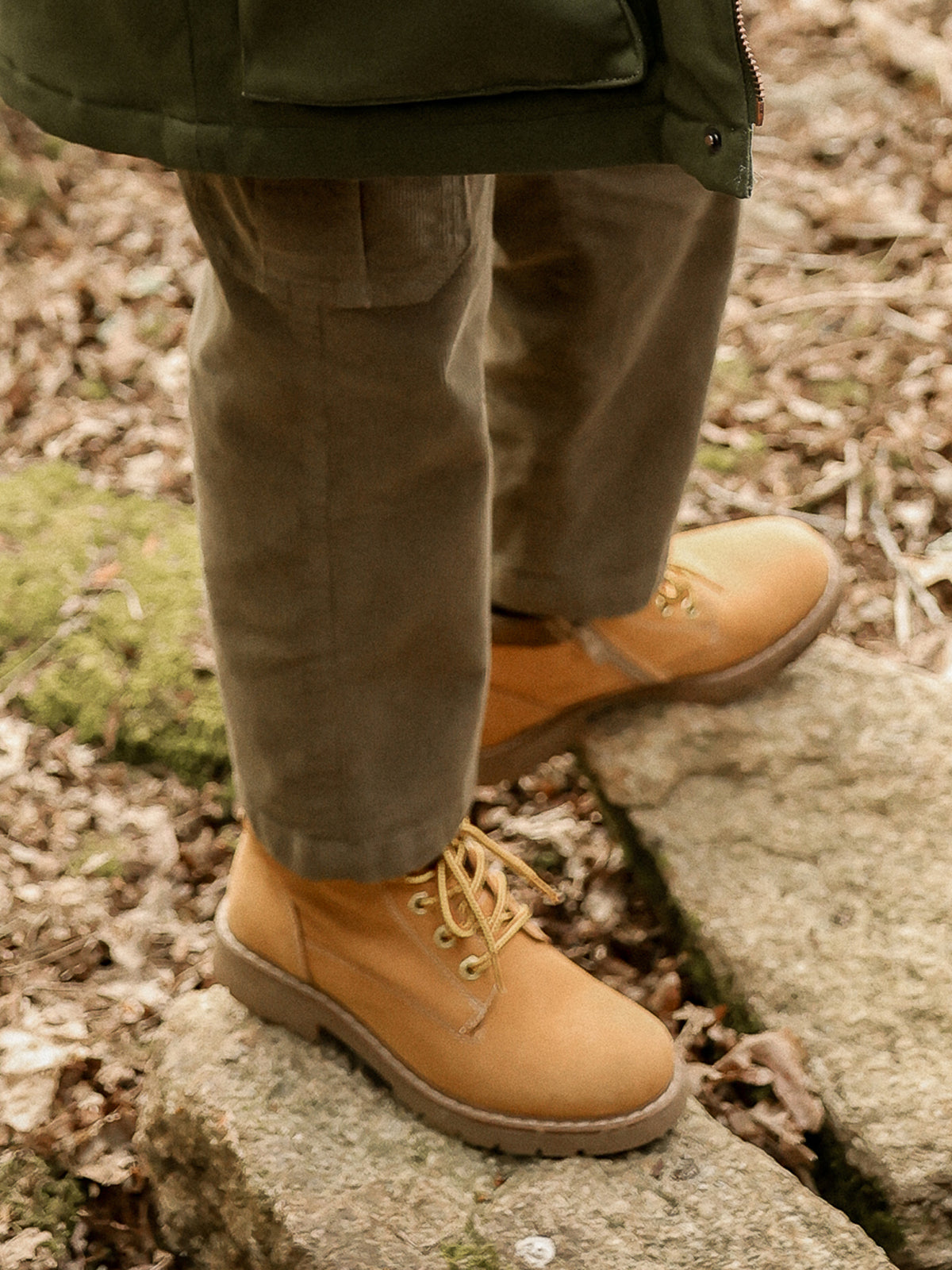 Jungen-Schuhe aus Nubukleder