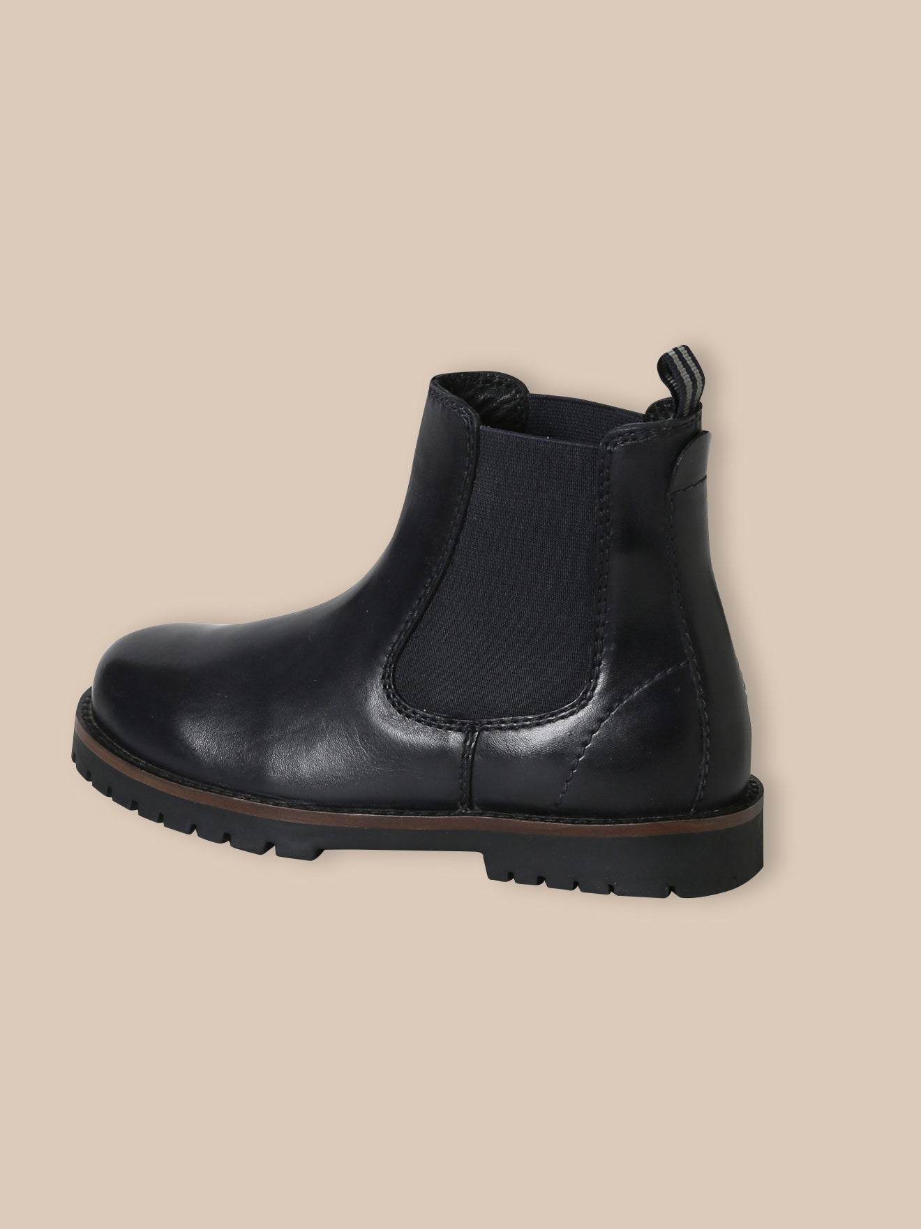 Jungen Chelsea-Boots aus Leder