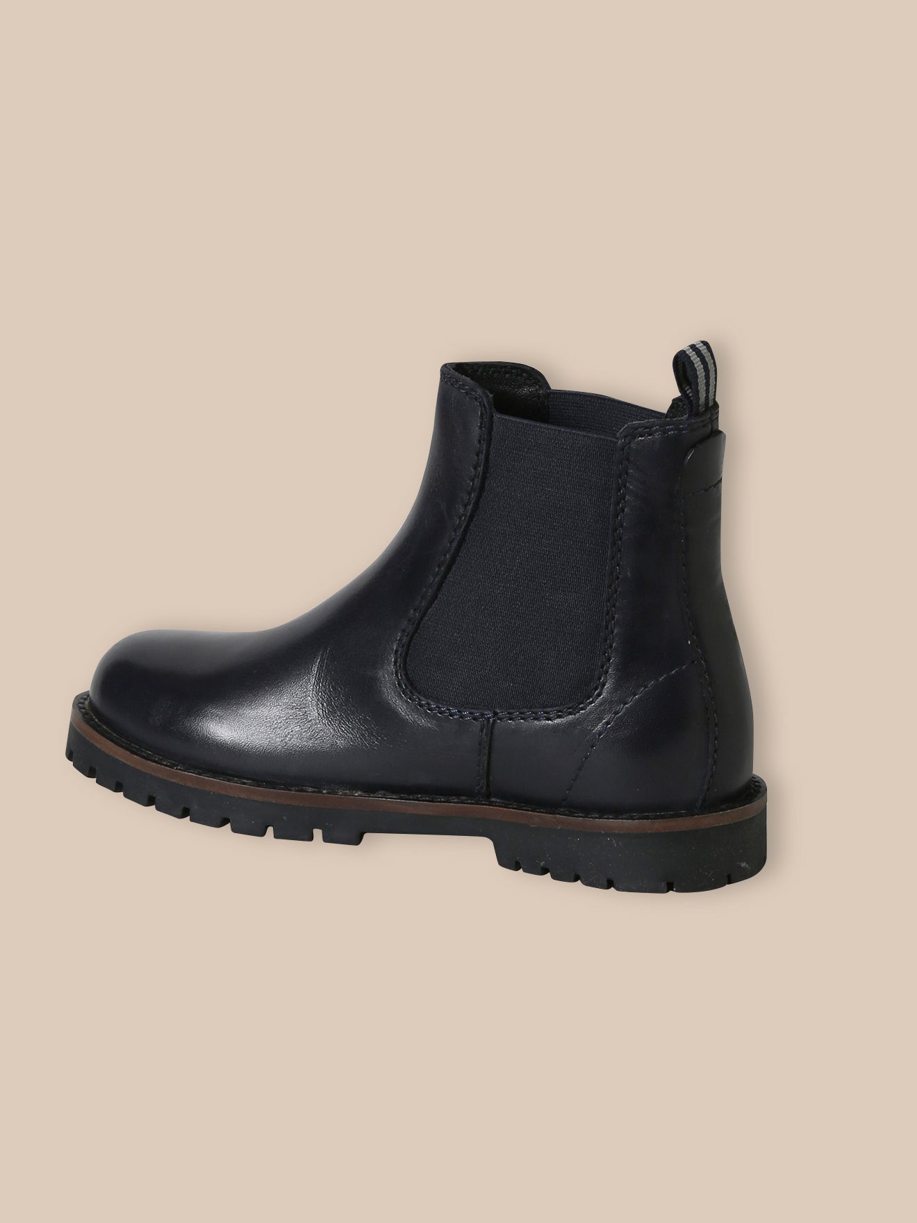 Jungen Chelsea-Boots aus Leder
