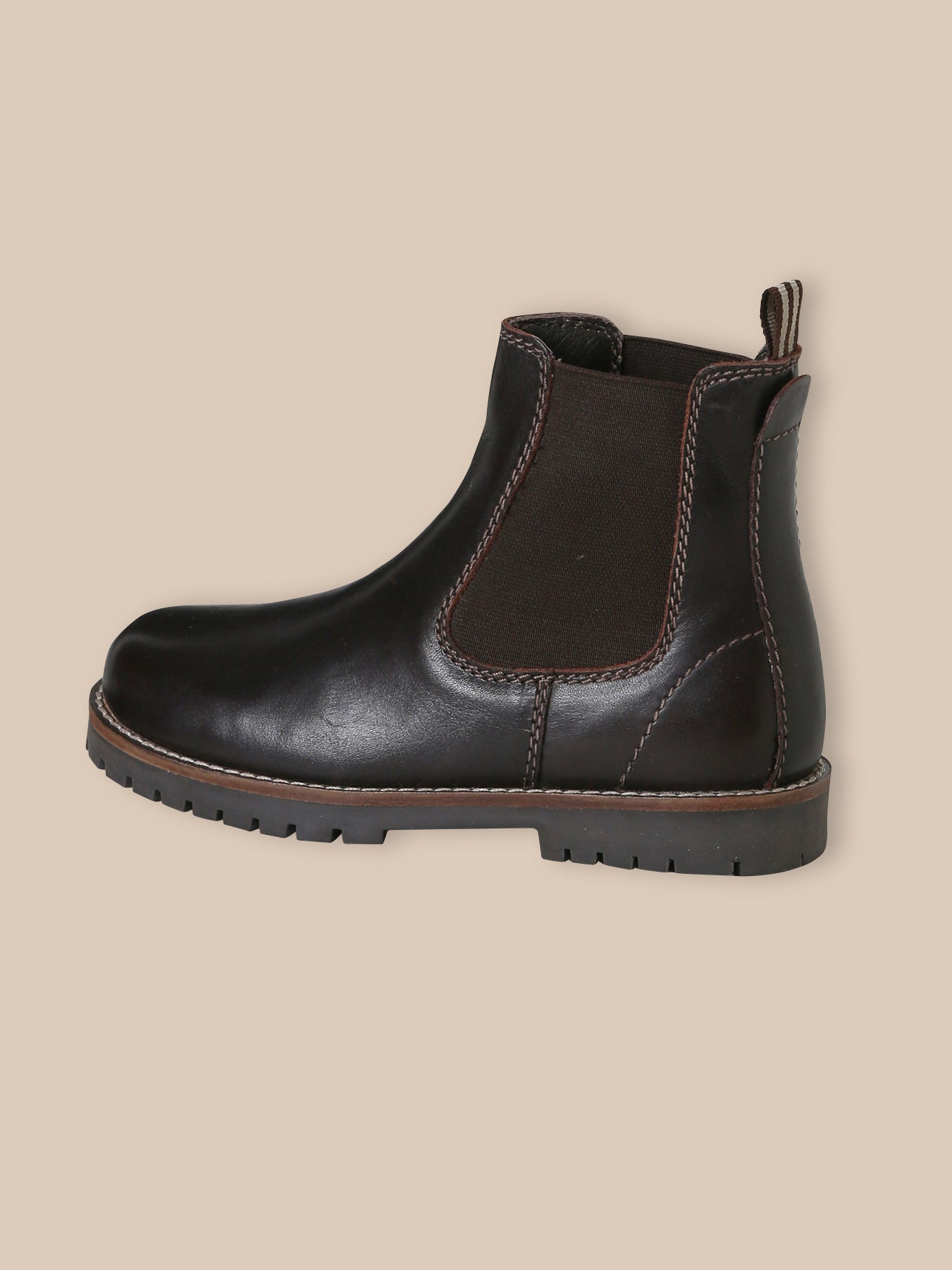 Jungen Chelsea-Boots aus Leder