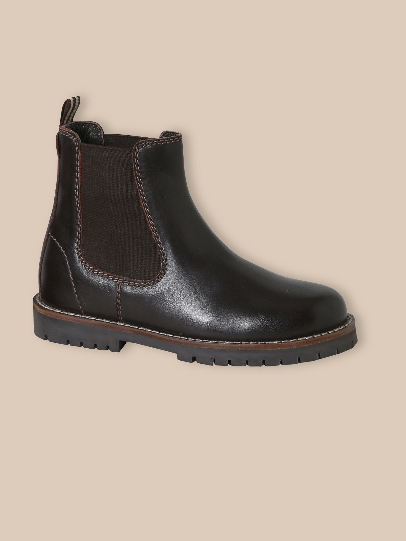 Jungen Chelsea-Boots aus Leder