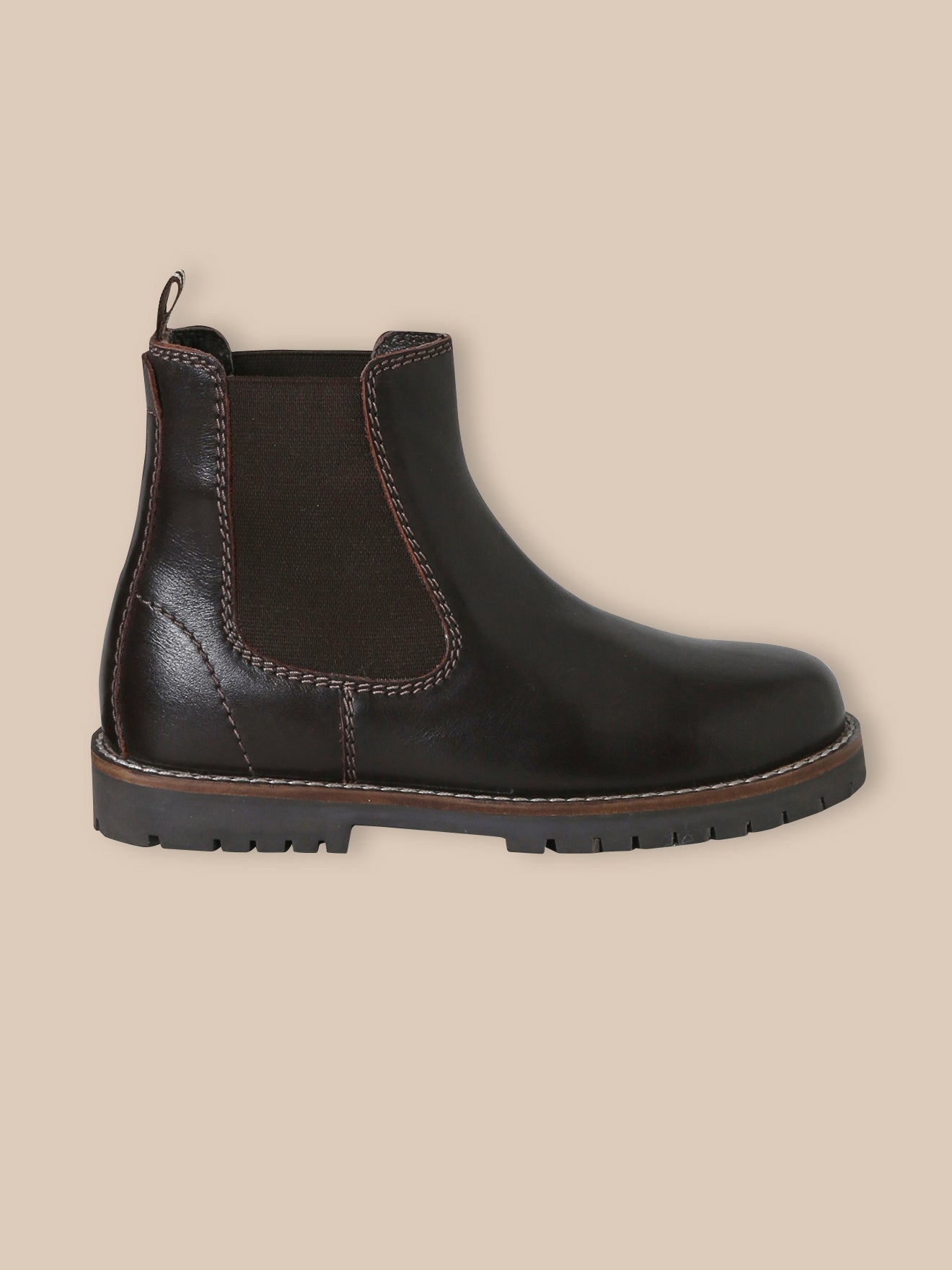 Jungen Chelsea-Boots aus Leder