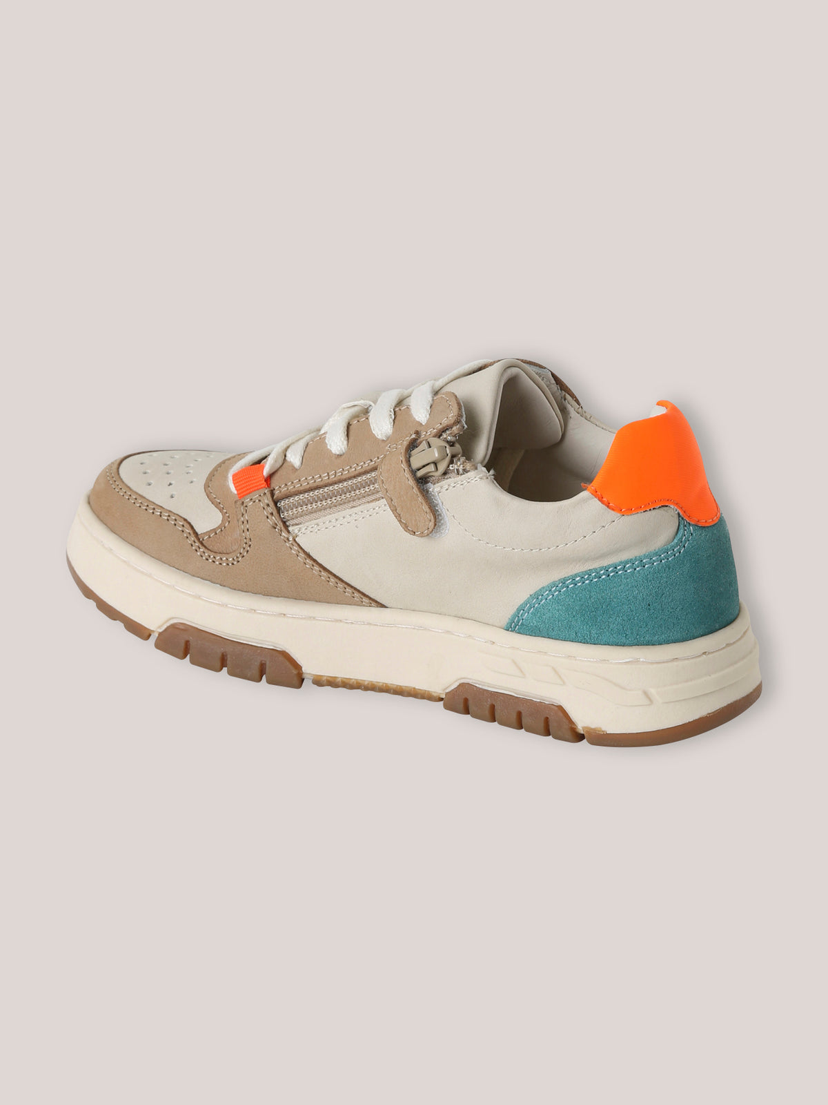 Baskets multicolores en cuir Garçon