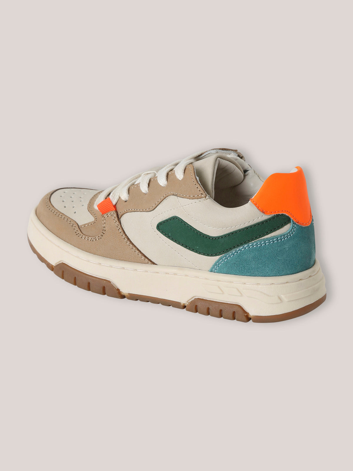 Baskets multicolores en cuir Garçon