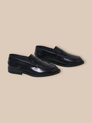 Mocassins en cuir Garçon