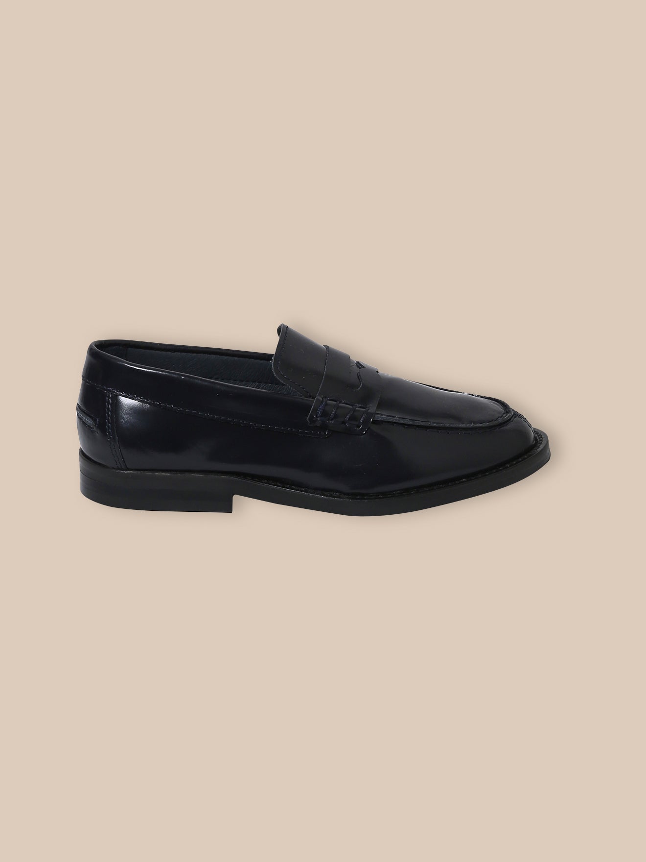 Jungen-Loafer aus Leder