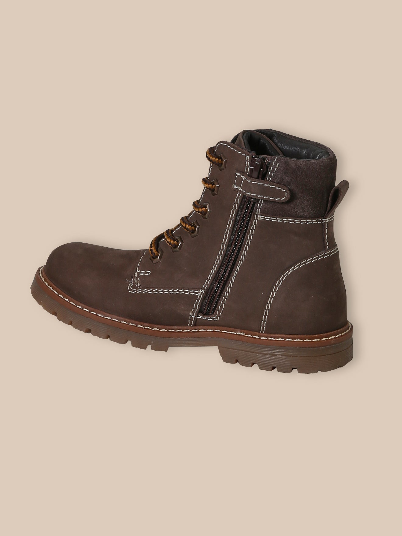 Jungen-Stiefeletten aus Leder
