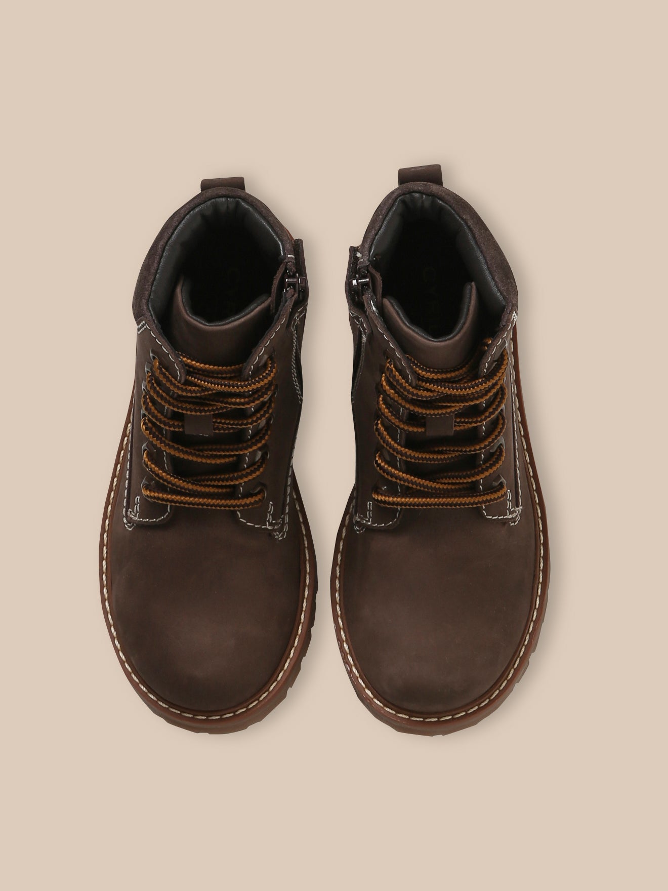 Jungen-Stiefeletten aus Leder