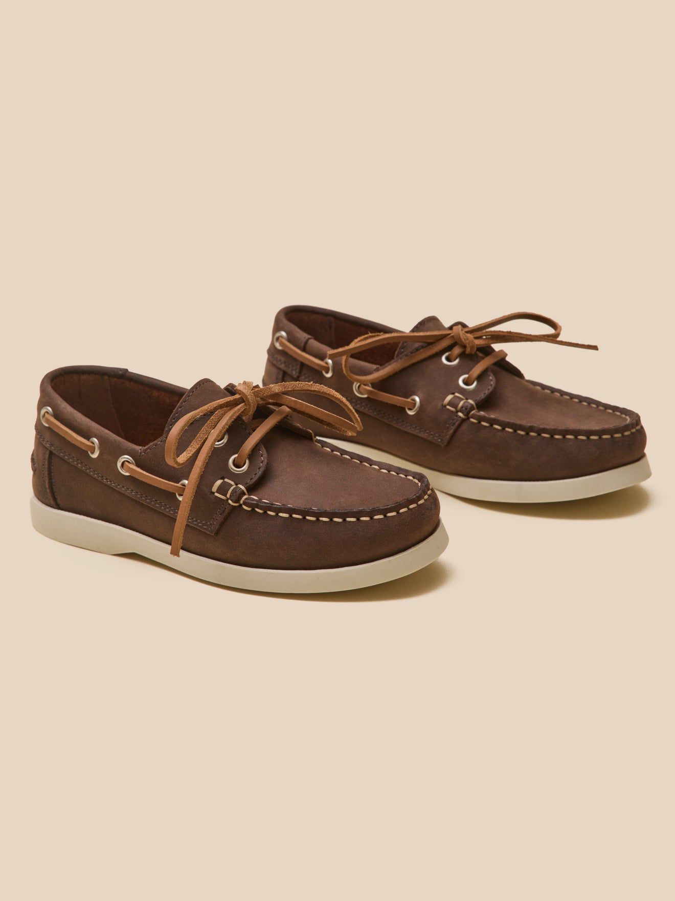 Jungen-Bootsschuhe aus Leder