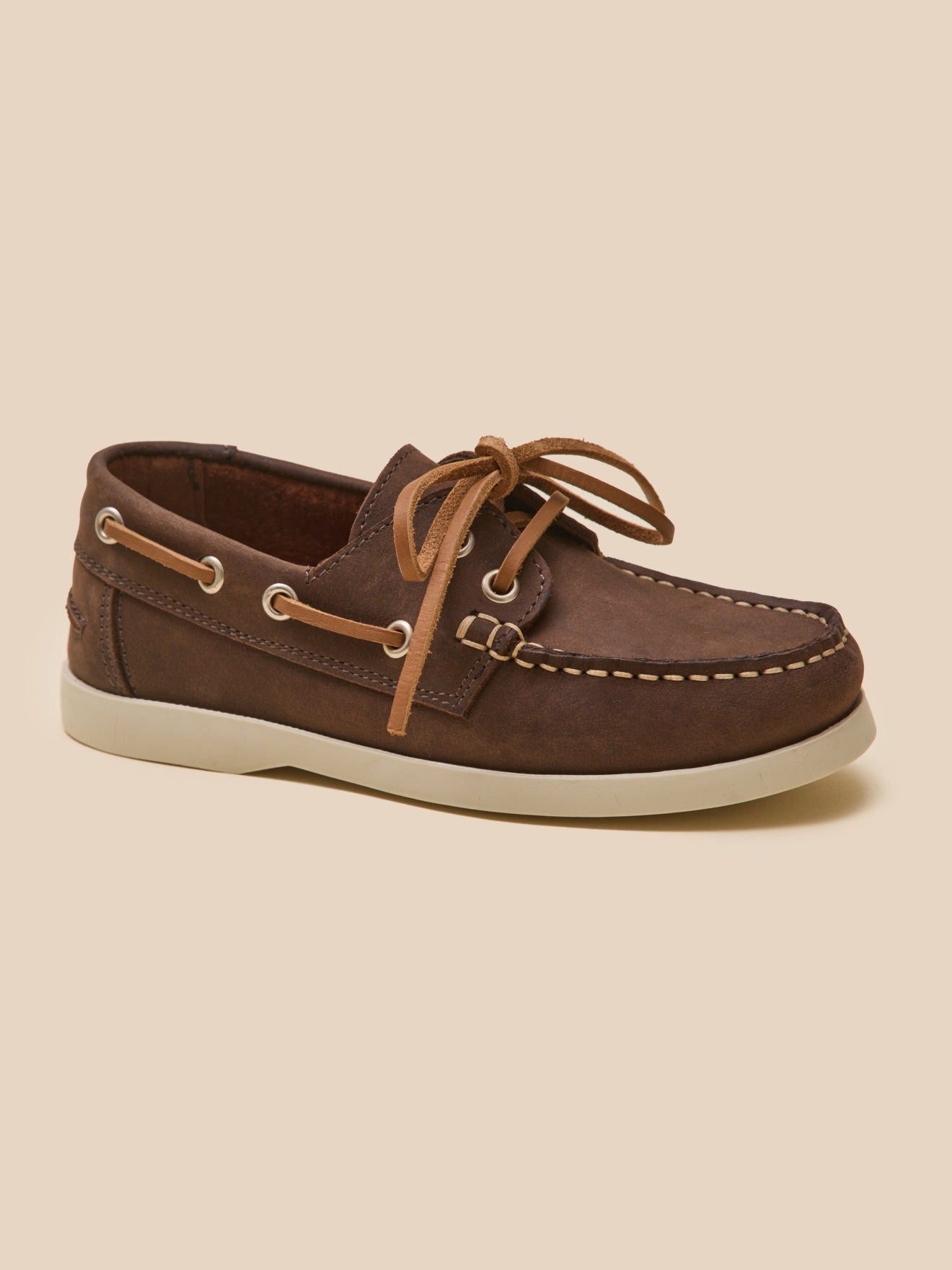 Jungen-Bootsschuhe aus Leder