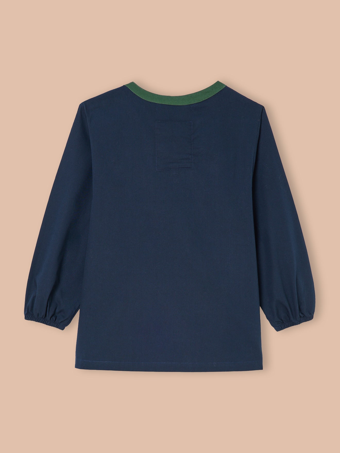 Jungenkittel, einfarbig