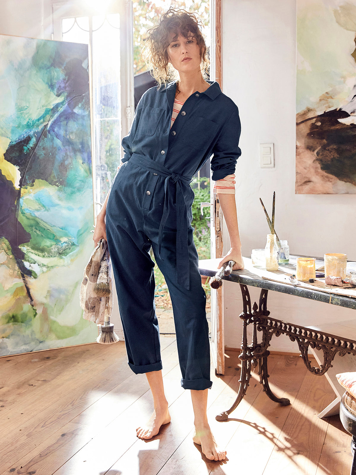 Combinaison-pantalon femme