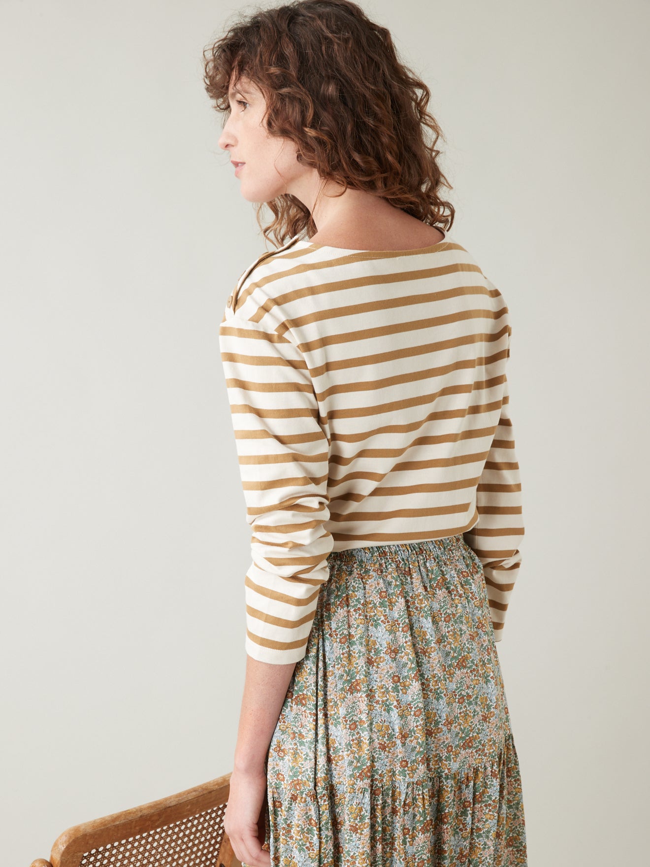 Gestreiftes Damen T-Shirt
