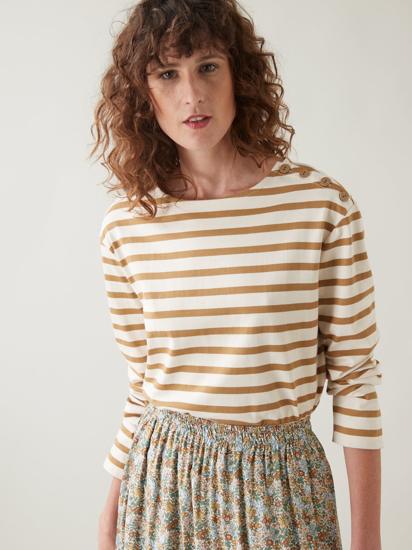 Gestreiftes Damen T-Shirt