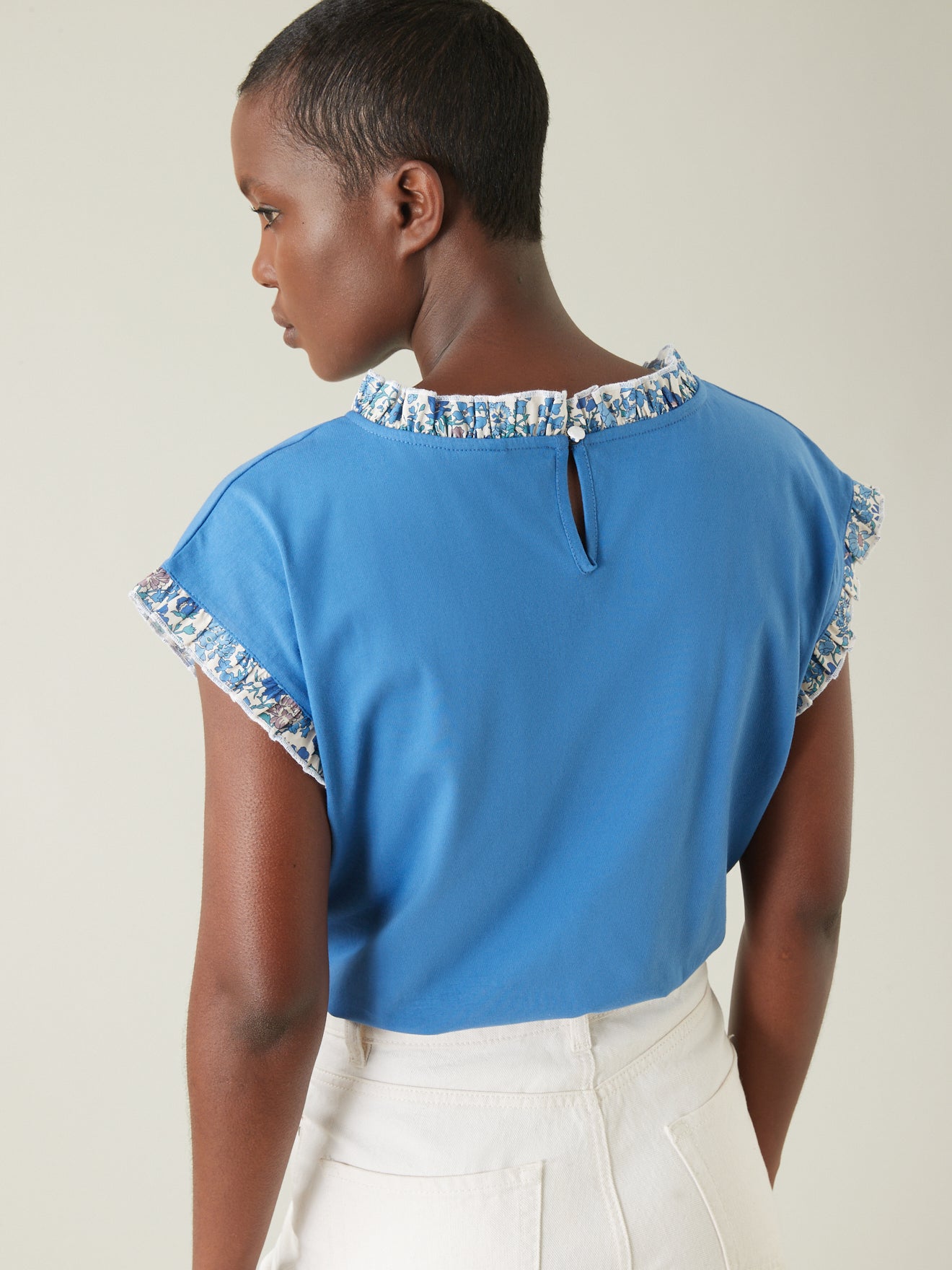 Short liberty femme top