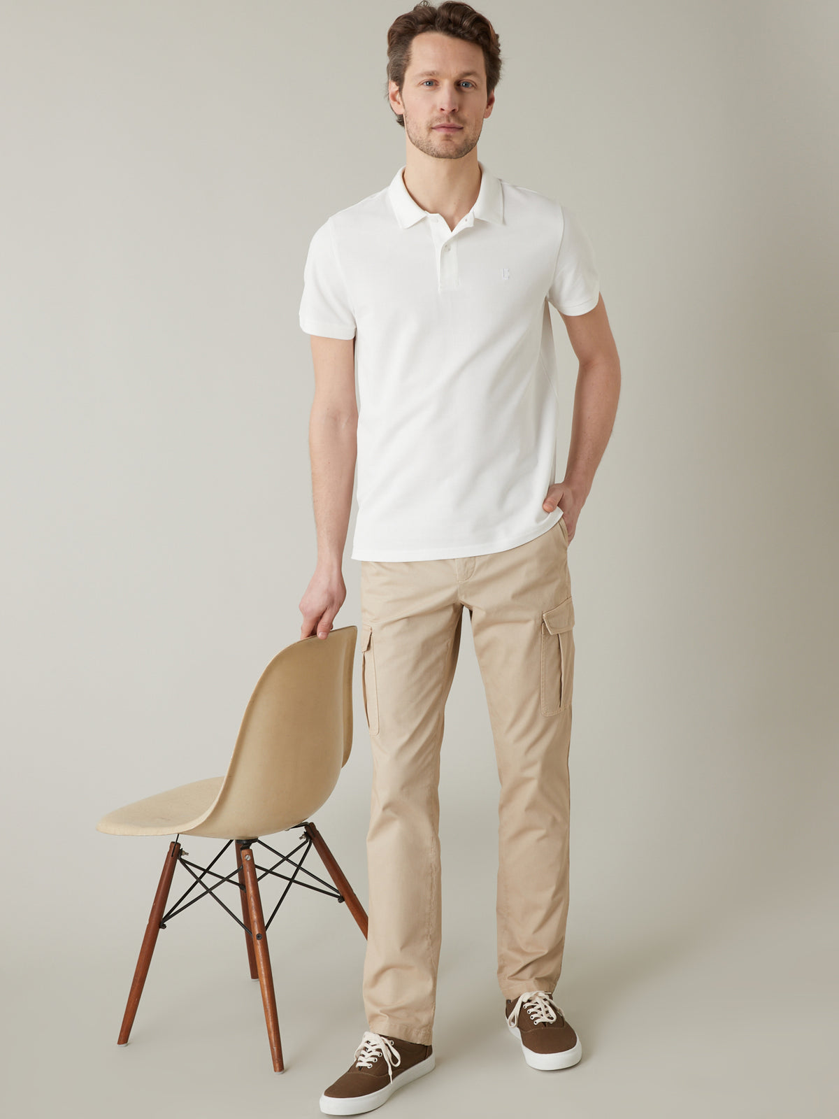 Herren-Poloshirt aus Pikee - Bio-Baumwolle