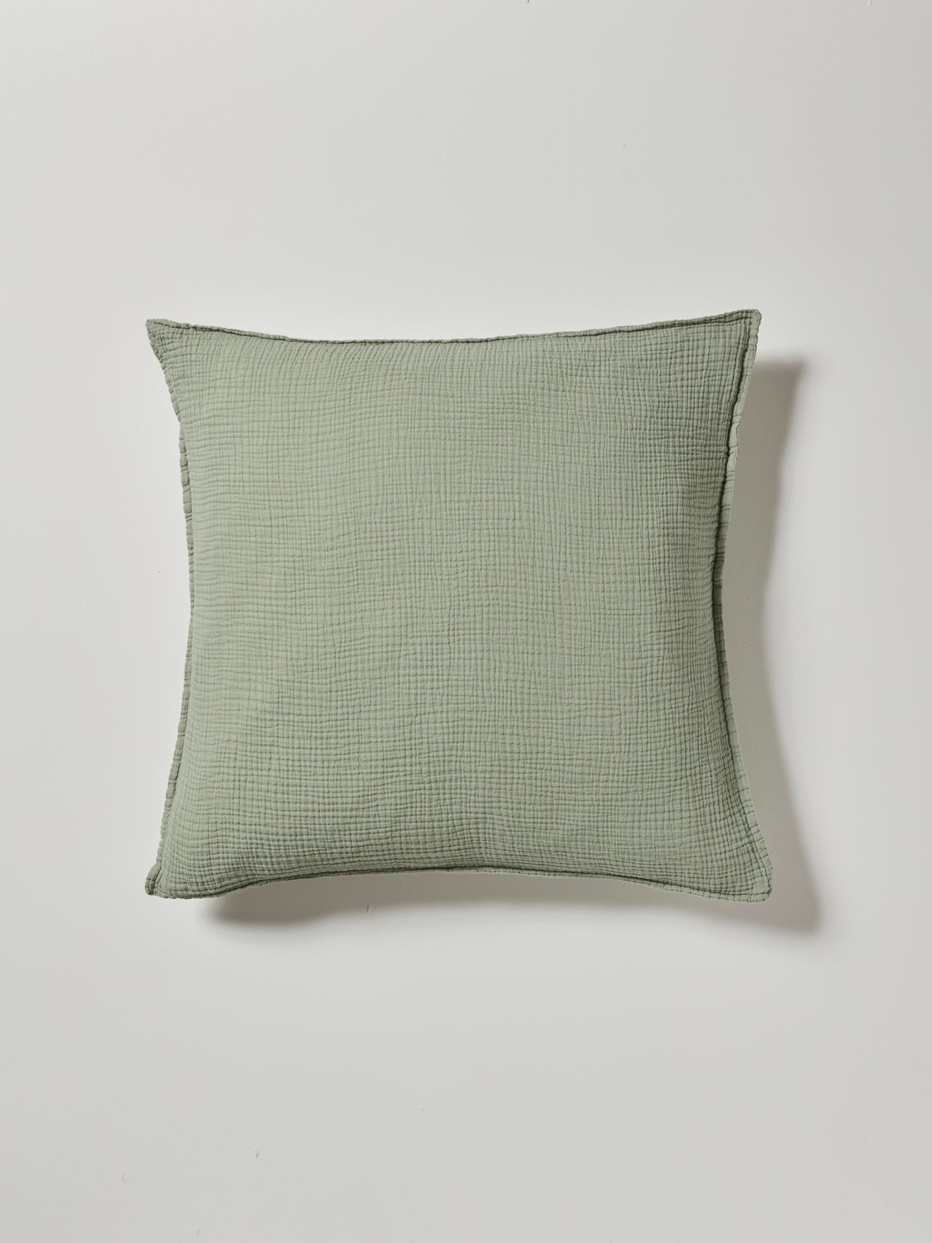 Kopfkissenbezug aus Baumwoll-Gaze « Waffelmuster »