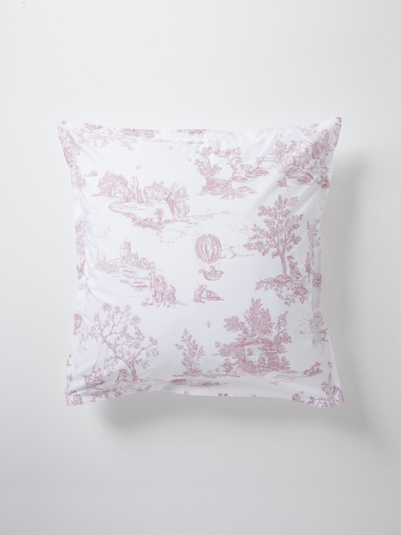 Housse de couette percale de coton "Esprit Toile de Jouy"