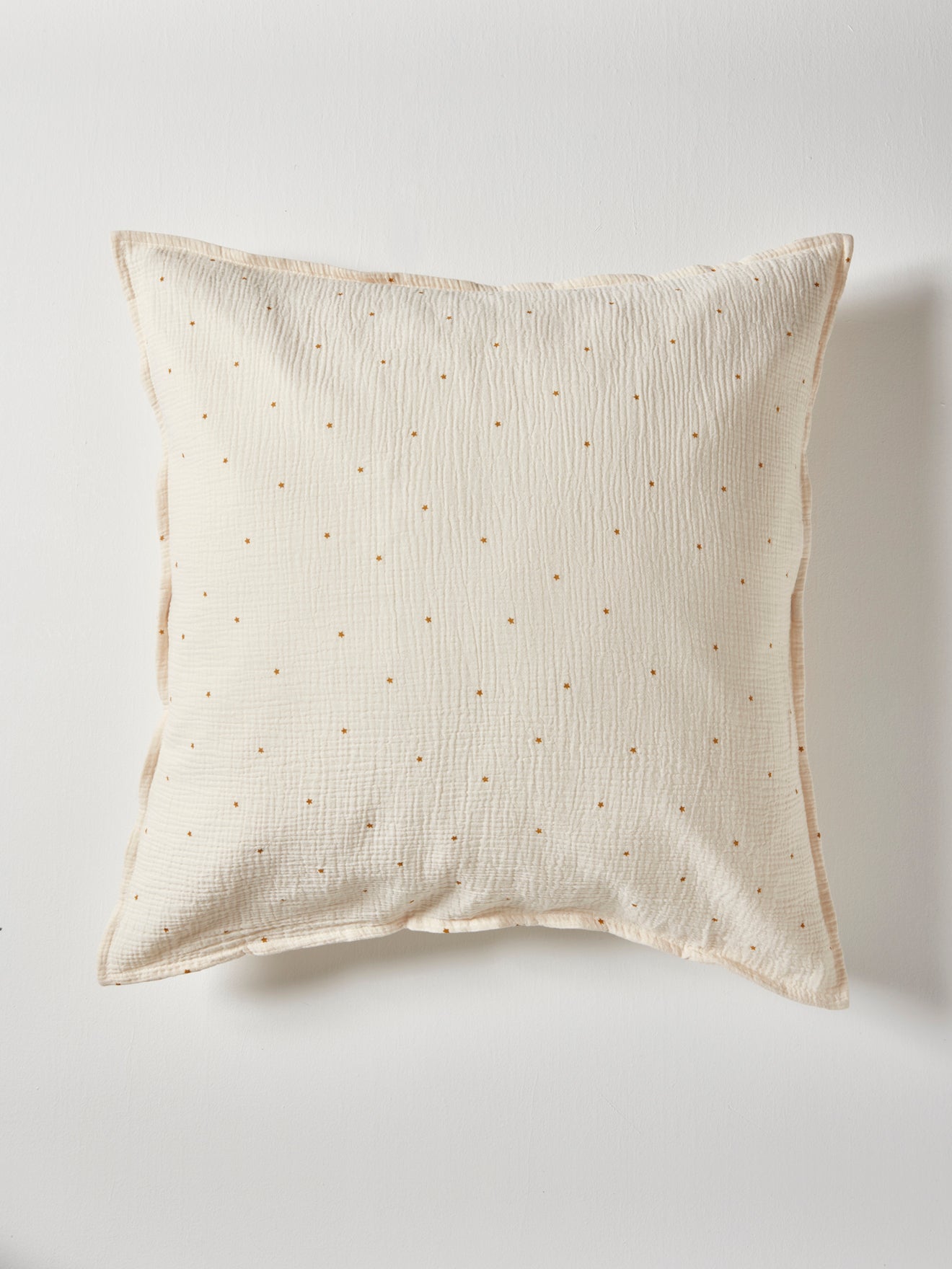 Kopfkissenbezug aus Baumwoll-Gaze « Funkelnde Sterne »
