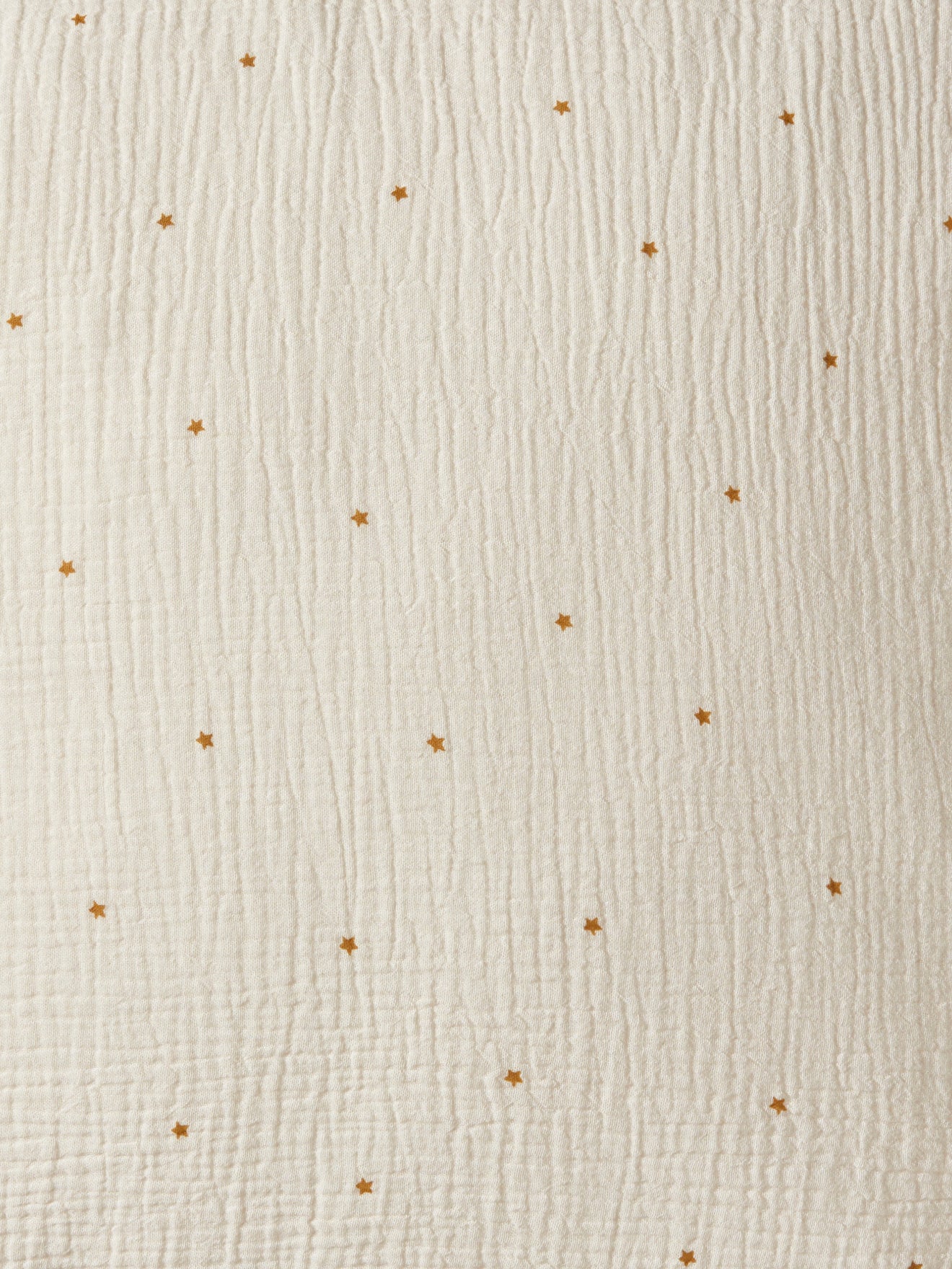 Housse de couette gaze de coton "Gaufrée Étoiles"