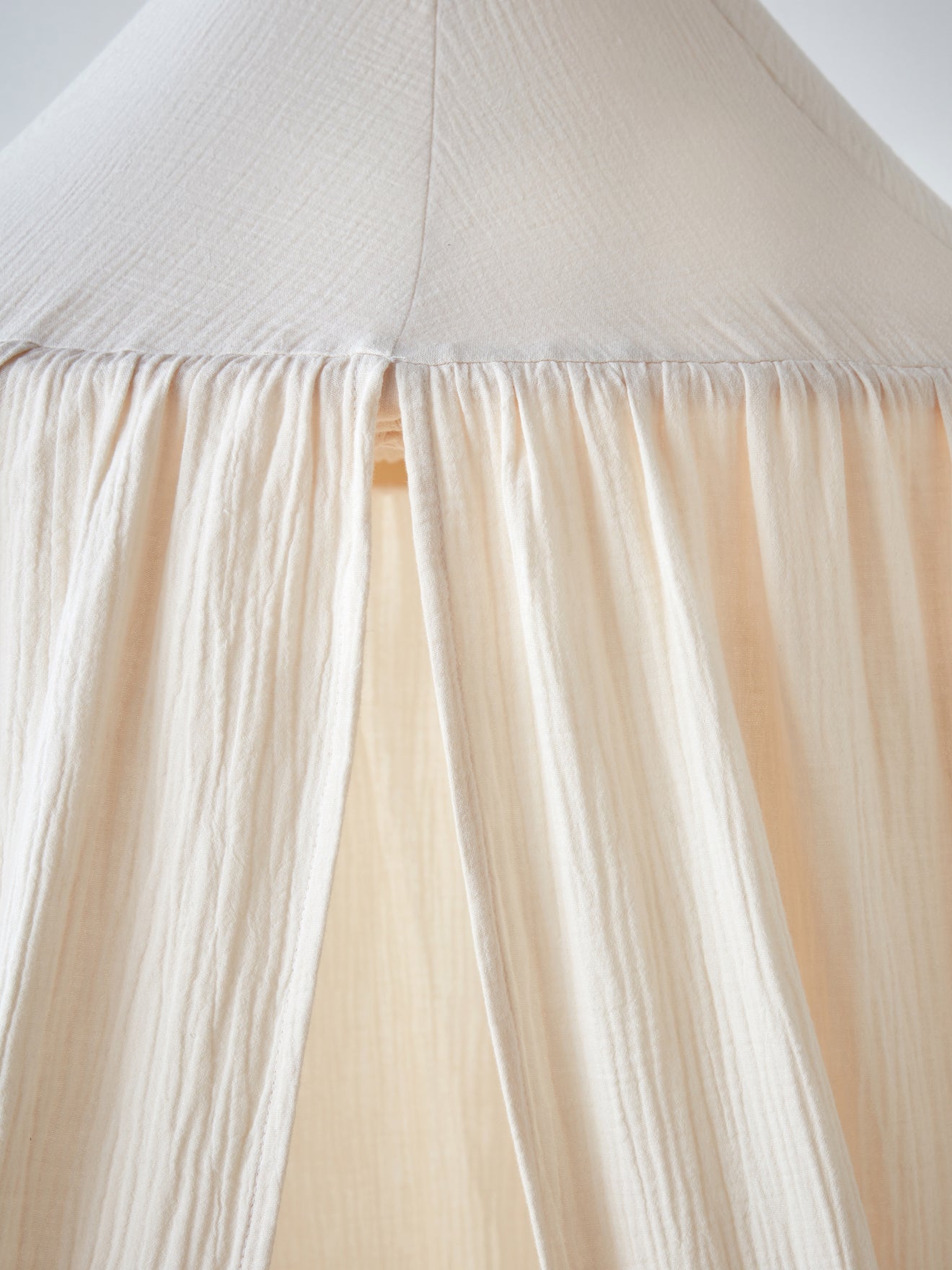 Himmelbett-Vorhang aus Baumwoll-Gaze