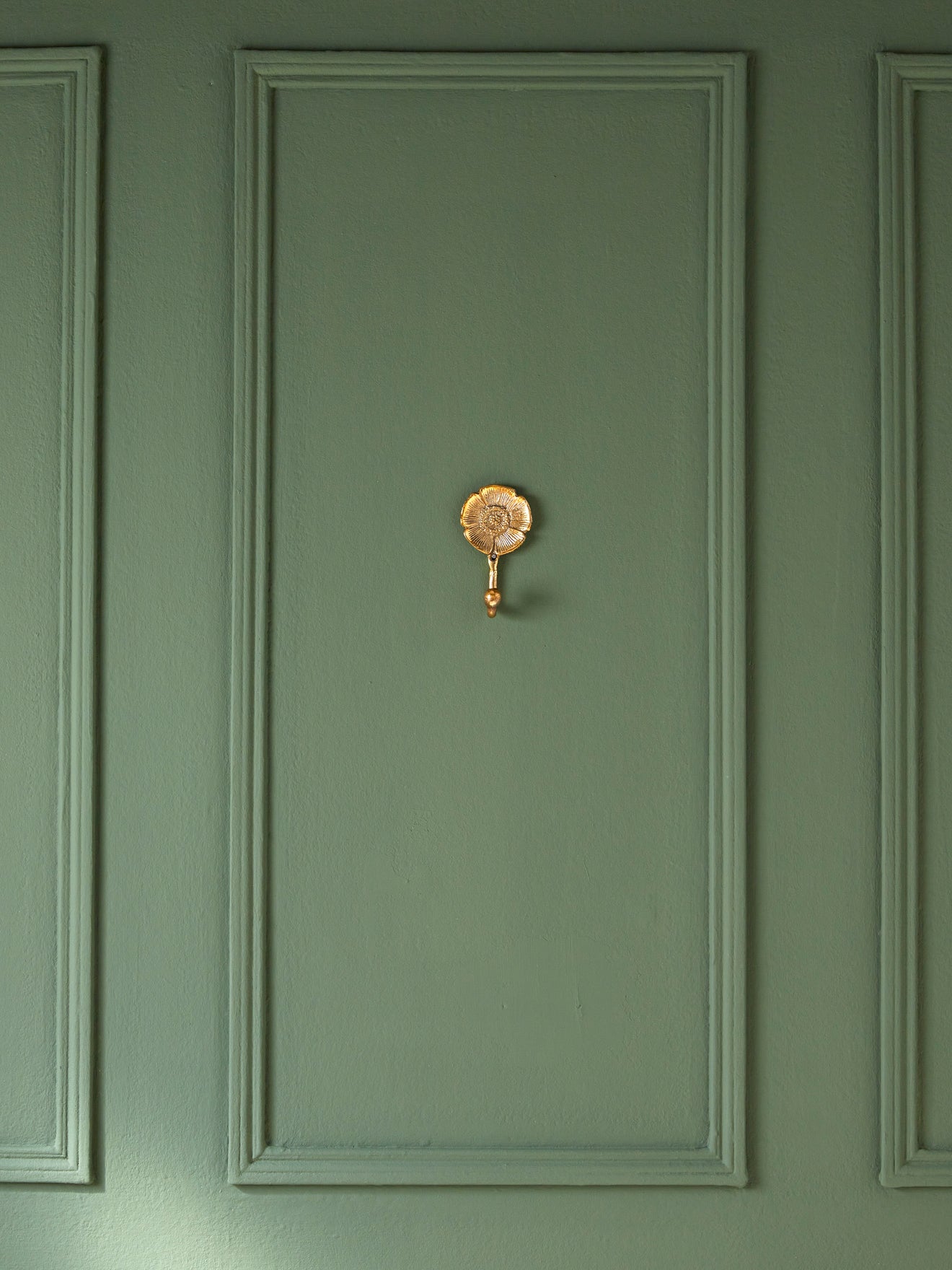 Blumen-Wandhaken aus Metall